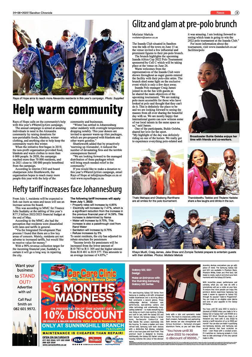 Sandton Chronicle 24 June 2022 page 3