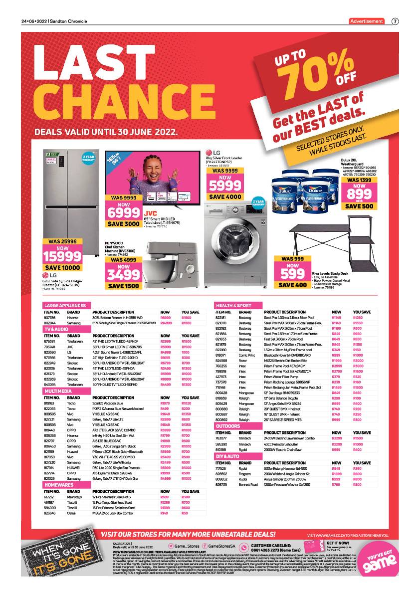 Sandton Chronicle 24 June 2022 page 7