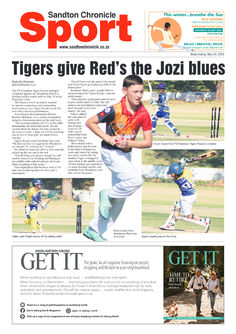 Sandton Chronicle 24 May 2024 page 12