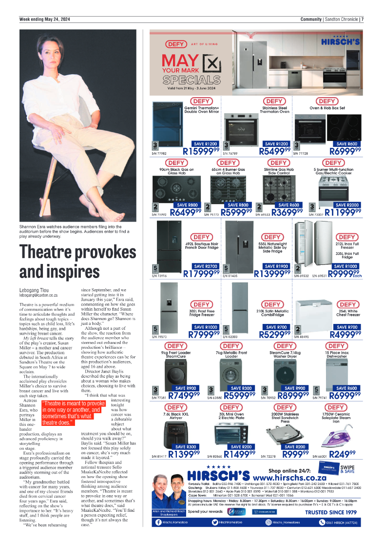 Sandton Chronicle 24 May 2024 page 7