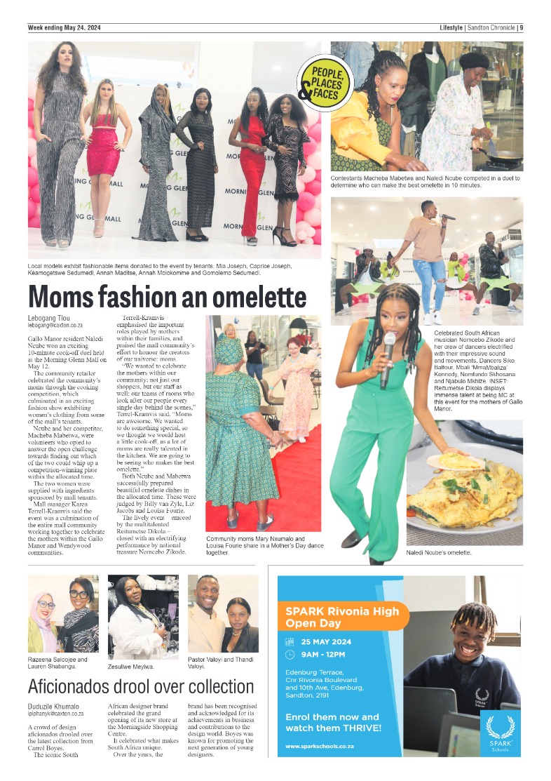 Sandton Chronicle 24 May 2024 page 9
