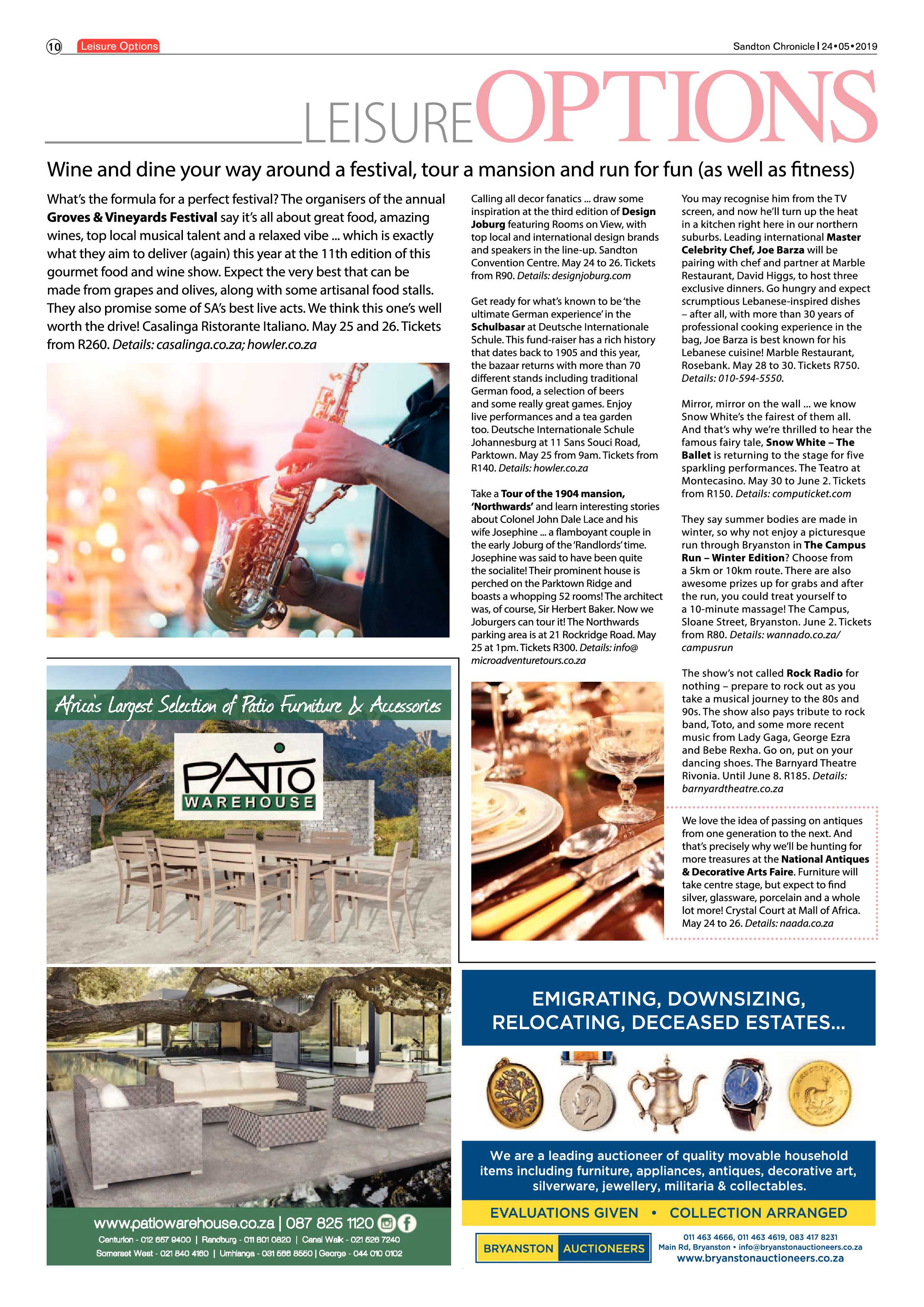 Sandton Chronicle 24 May, 2019 page 10