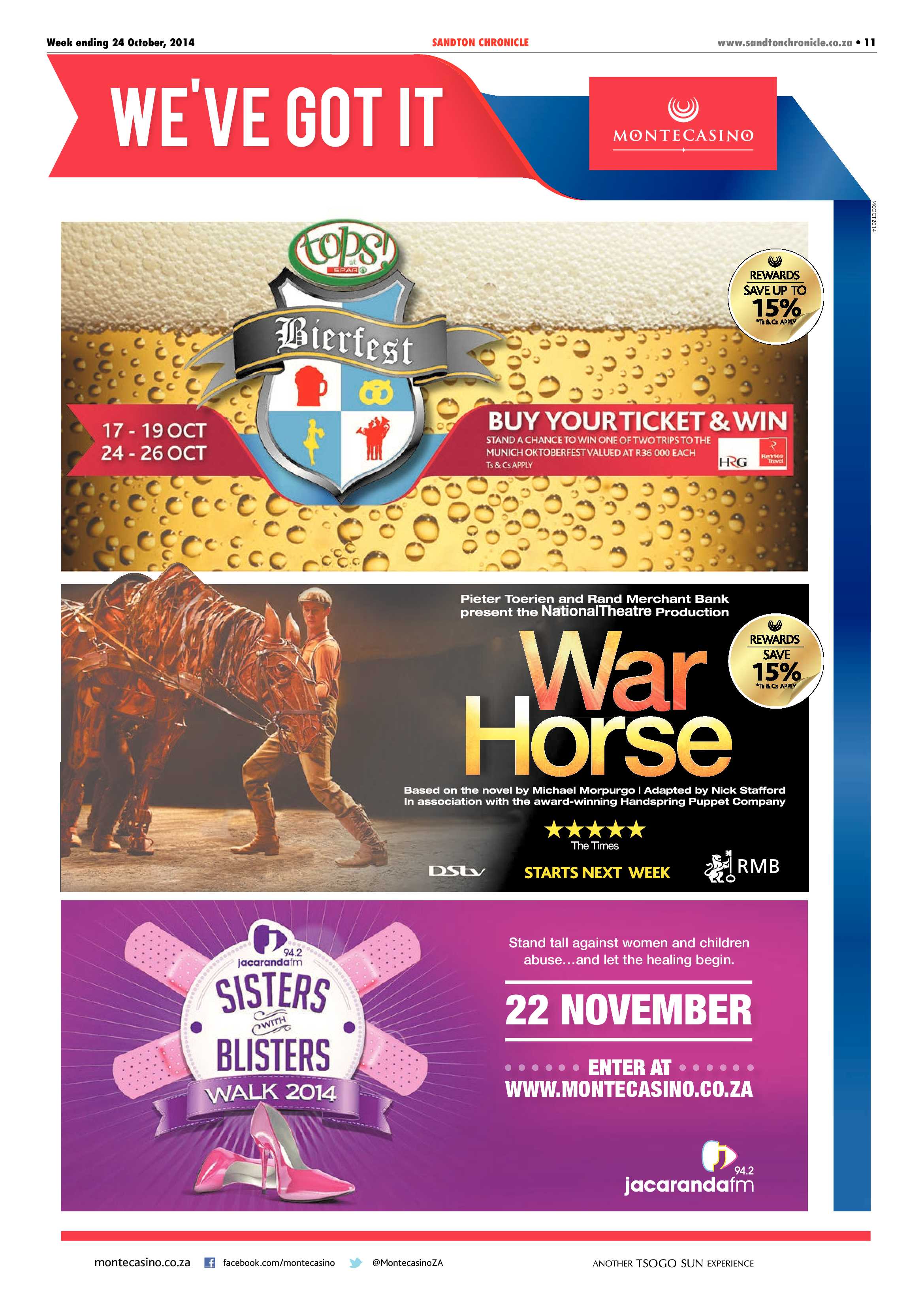 Sandton Chronicle 24 October 2014 page 11