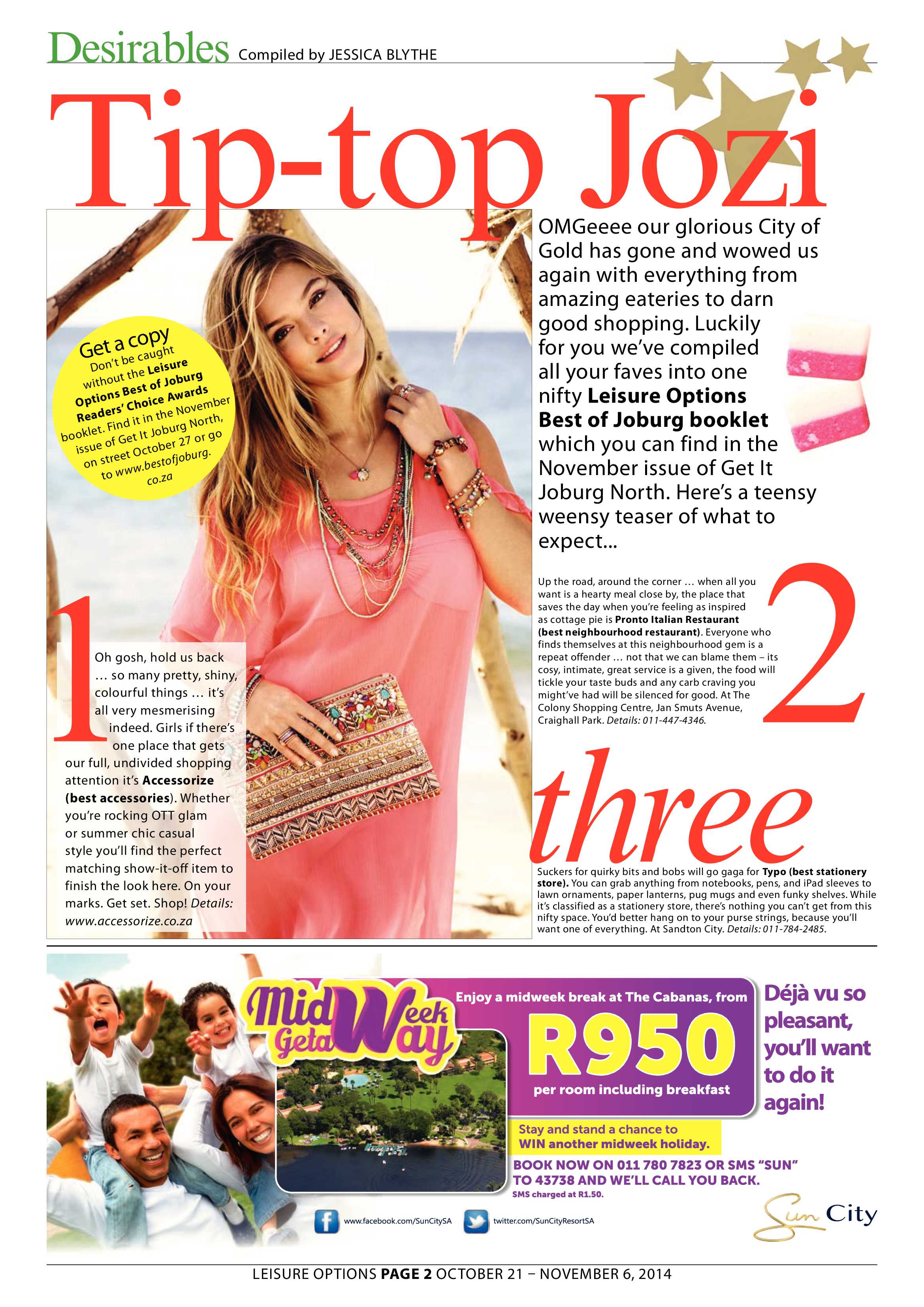 Sandton Chronicle 24 October 2014 page 16