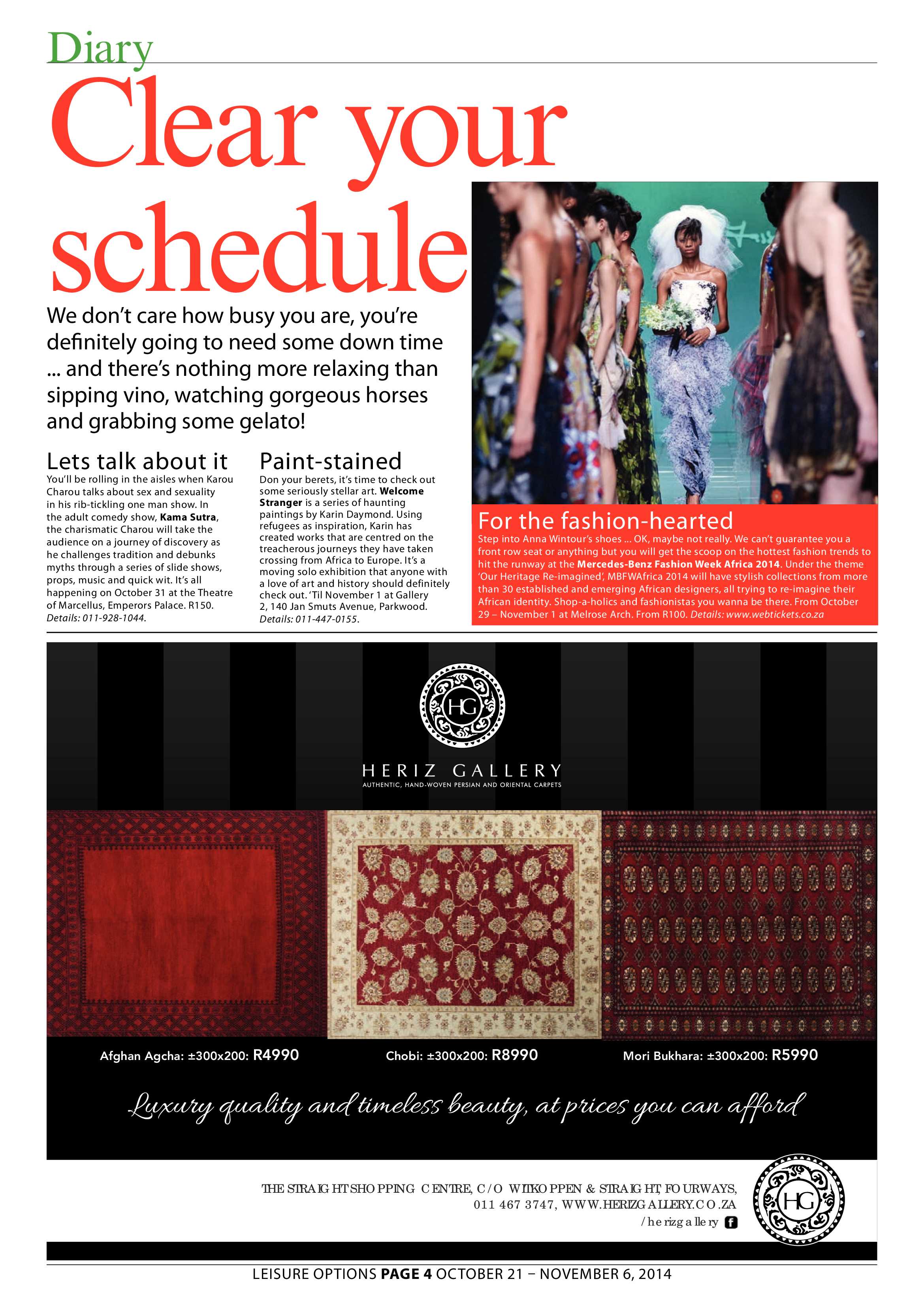 Sandton Chronicle 24 October 2014 page 18