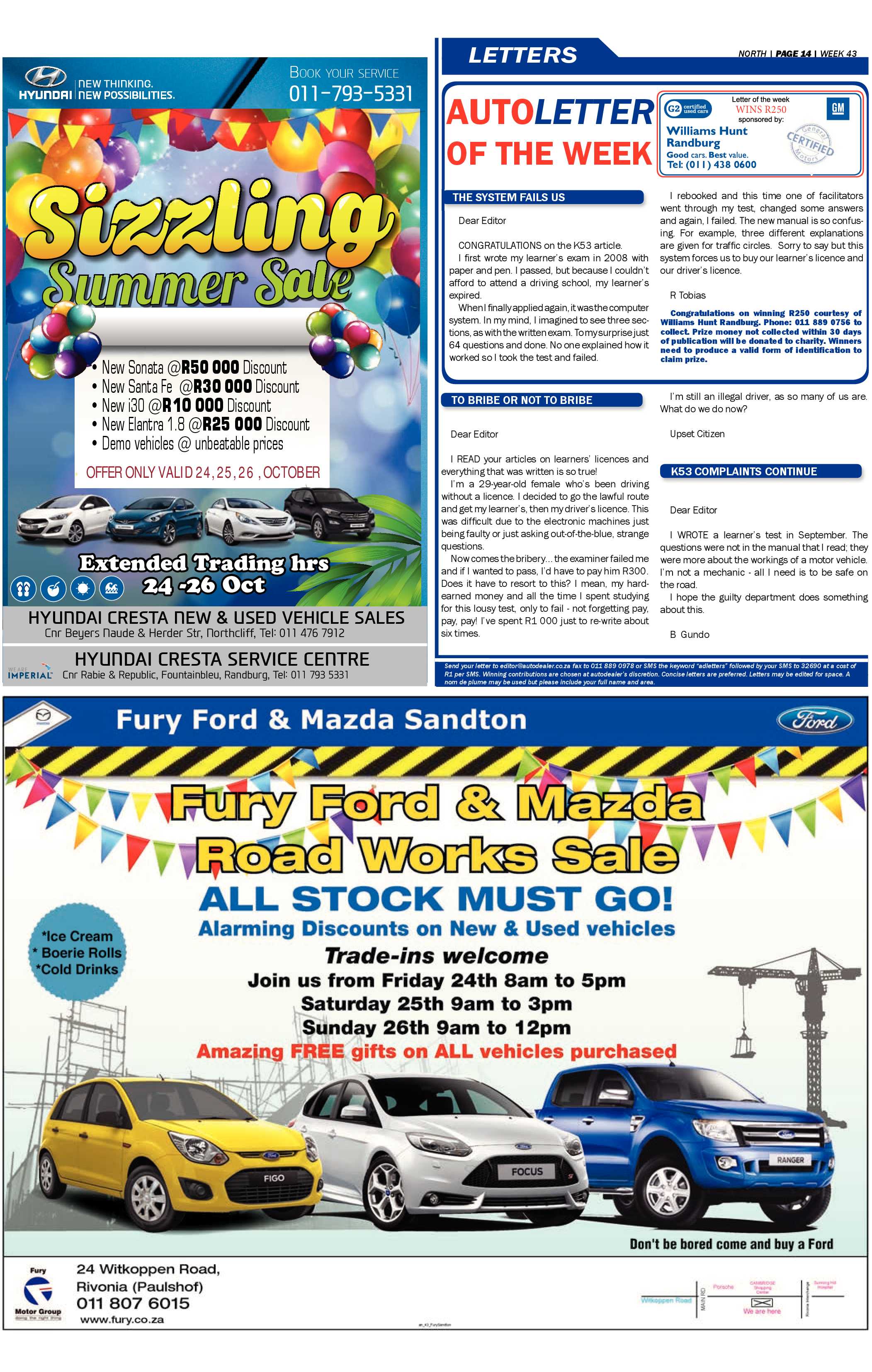 Sandton Chronicle 24 October 2014 page 34