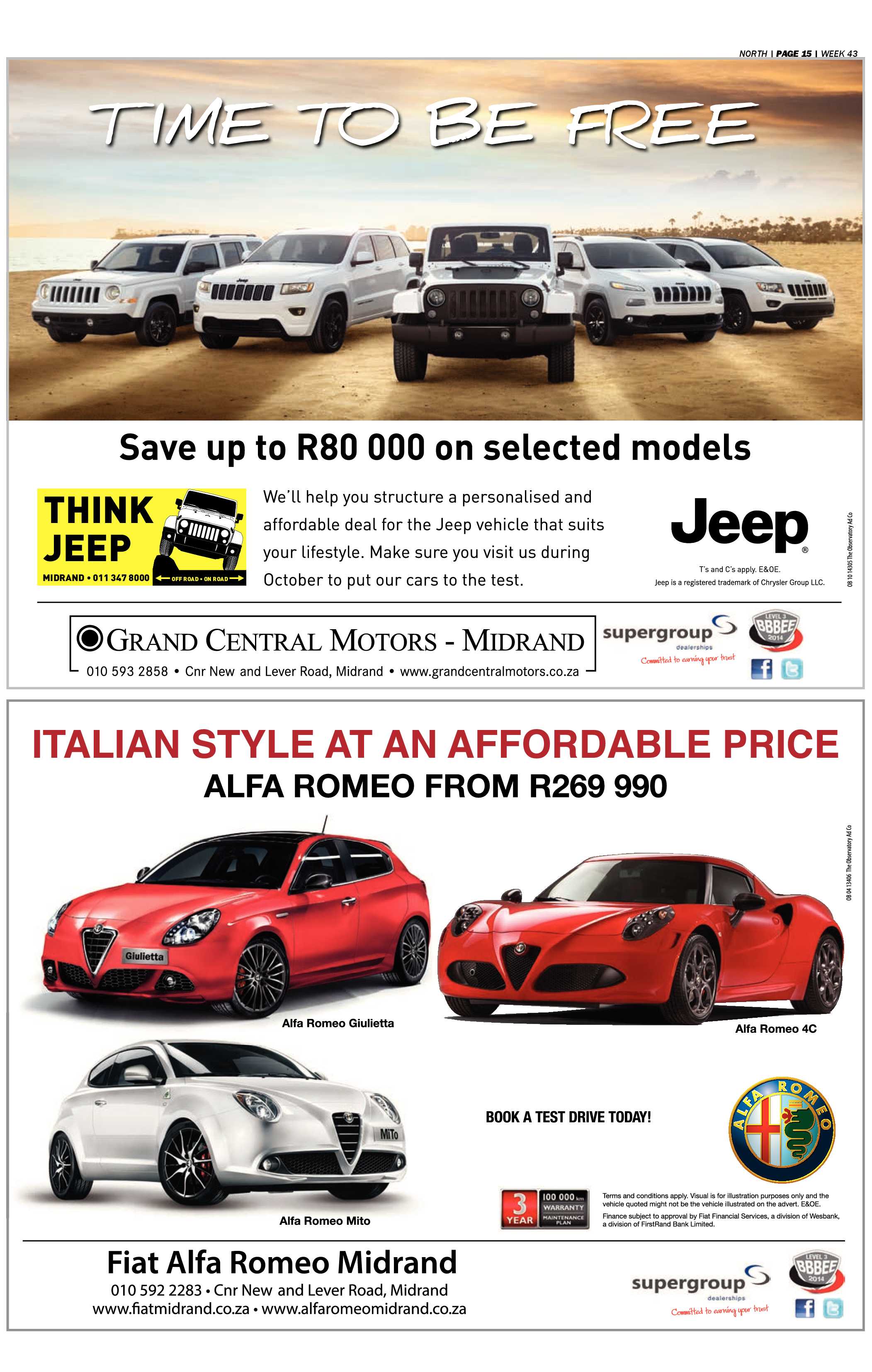 Sandton Chronicle 24 October 2014 page 35