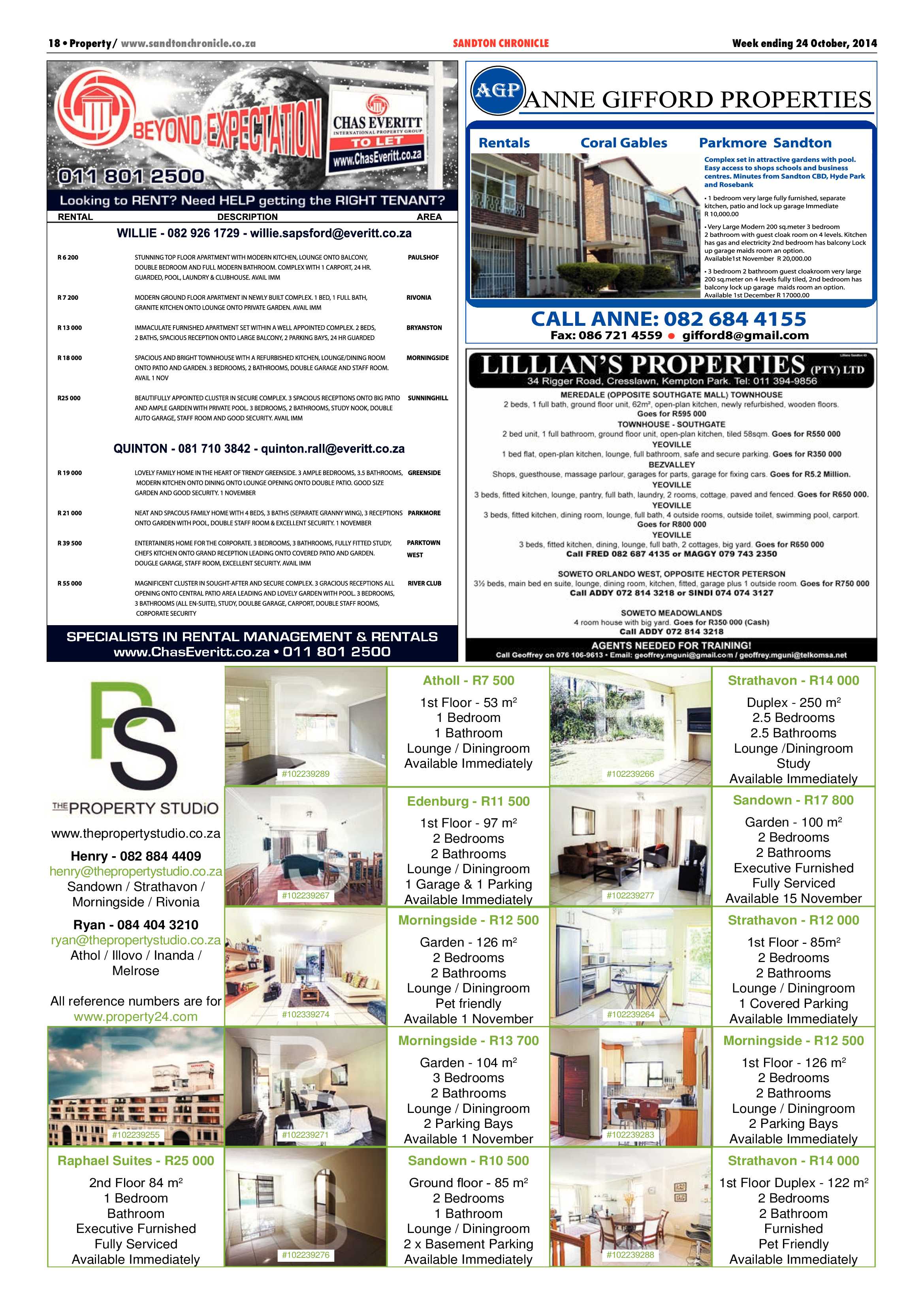 Sandton Chronicle 24 October 2014 page 46