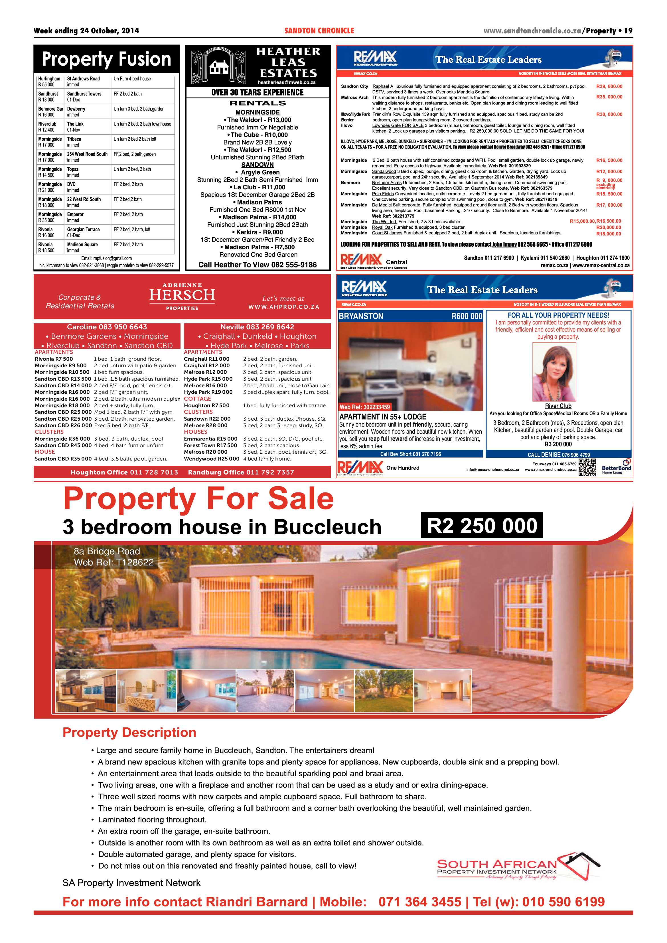 Sandton Chronicle 24 October 2014 page 47