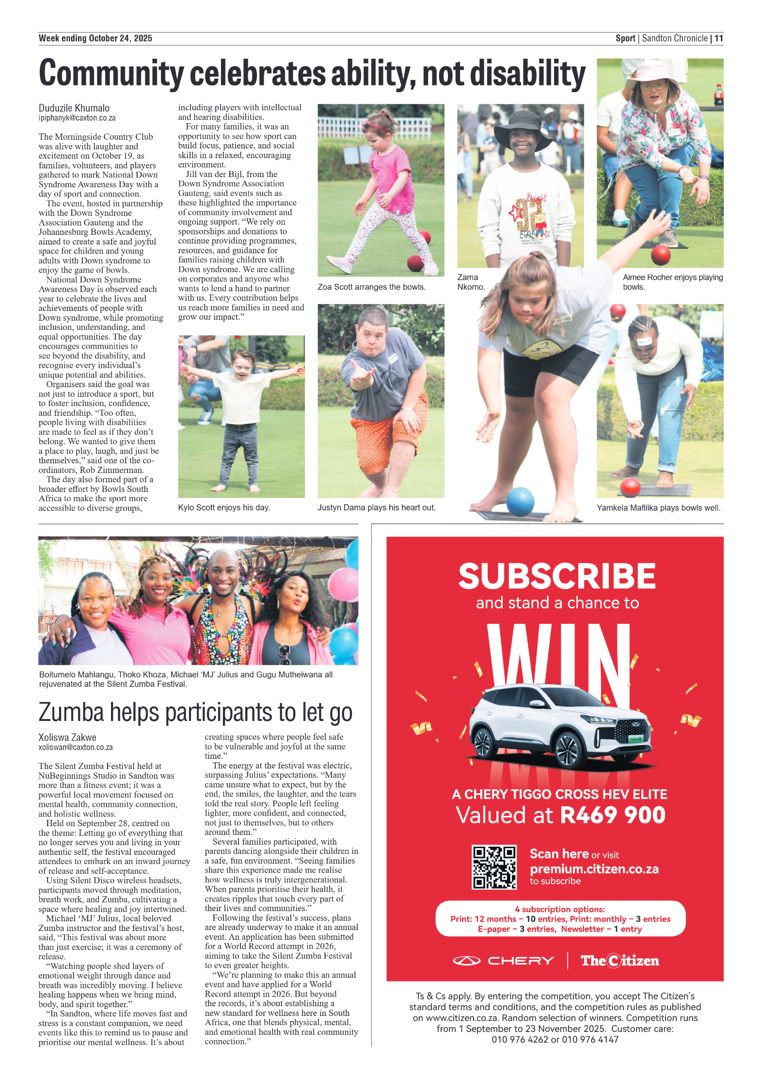 Sandton Chronicle 24 October 2025 page 19