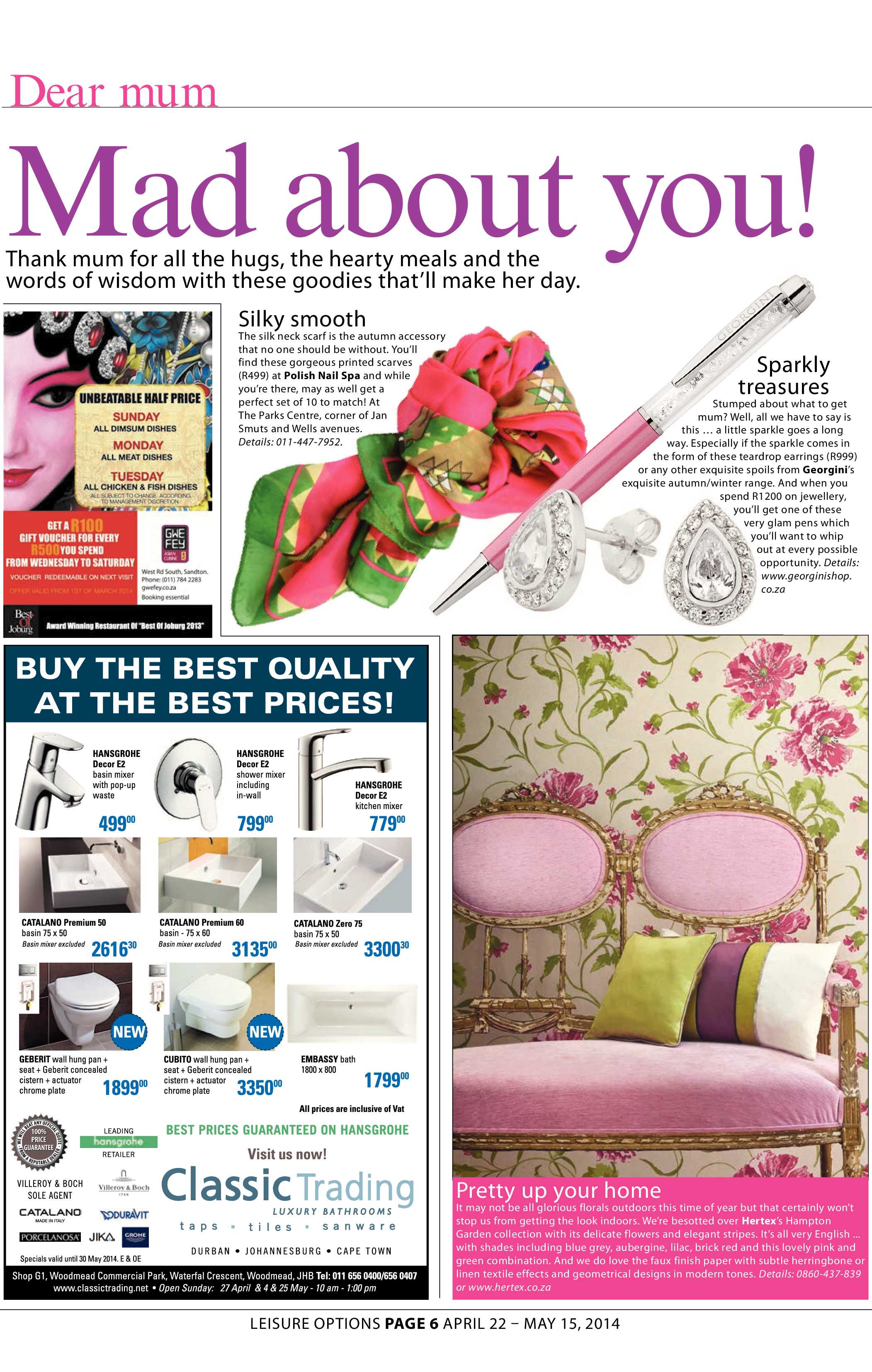 Sandton Chronicle 25 April 2014 page 18