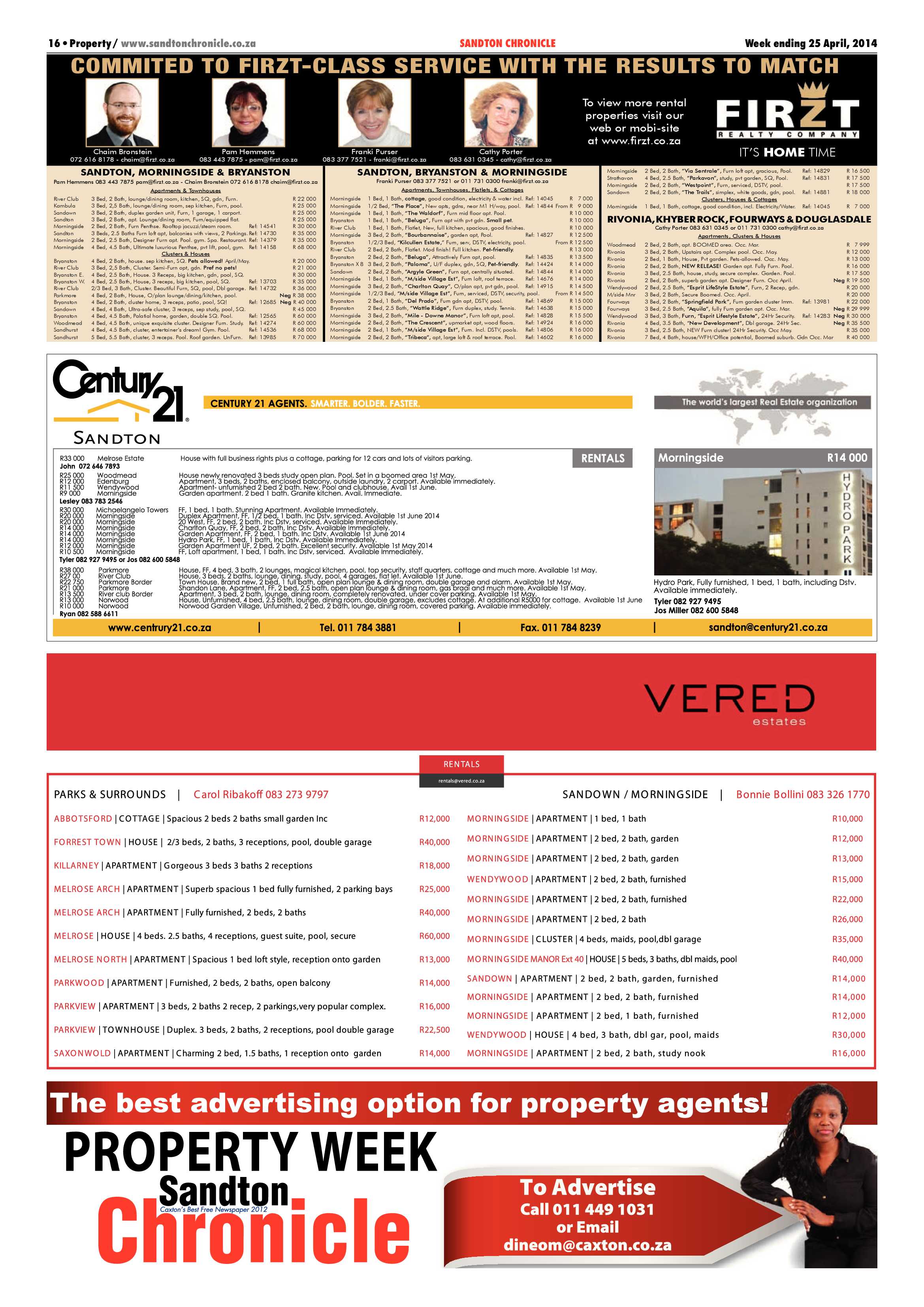 Sandton Chronicle 25 April 2014 page 24