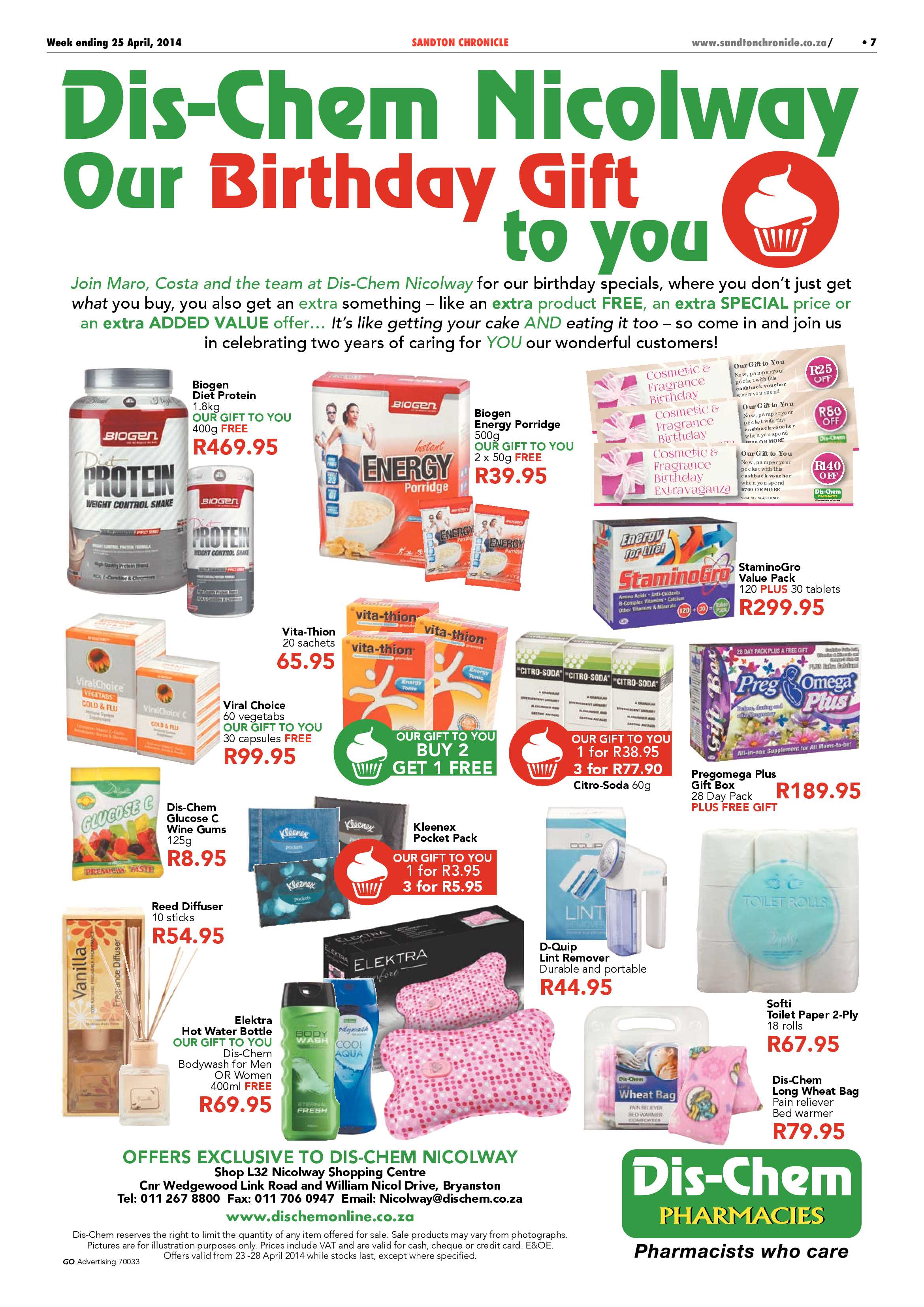 Sandton Chronicle 25 April 2014 page 7