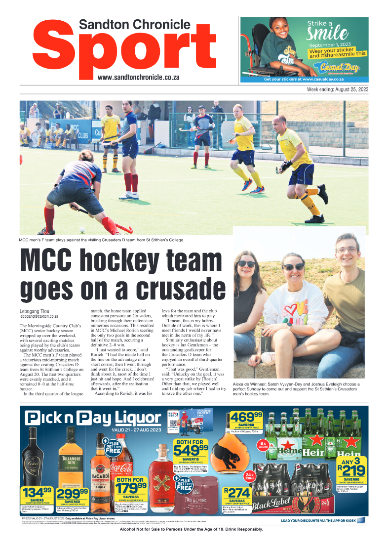 Sandton Chronicle 25 August 2023 page 16