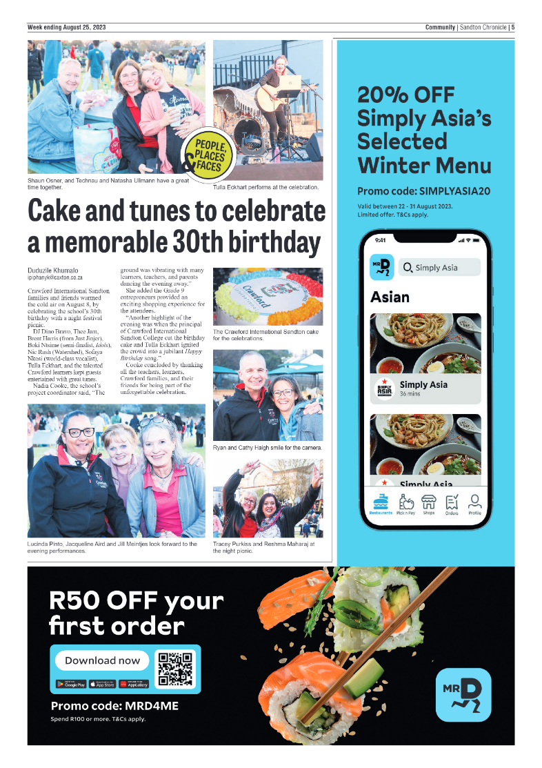 Sandton Chronicle 25 August 2023 page 5