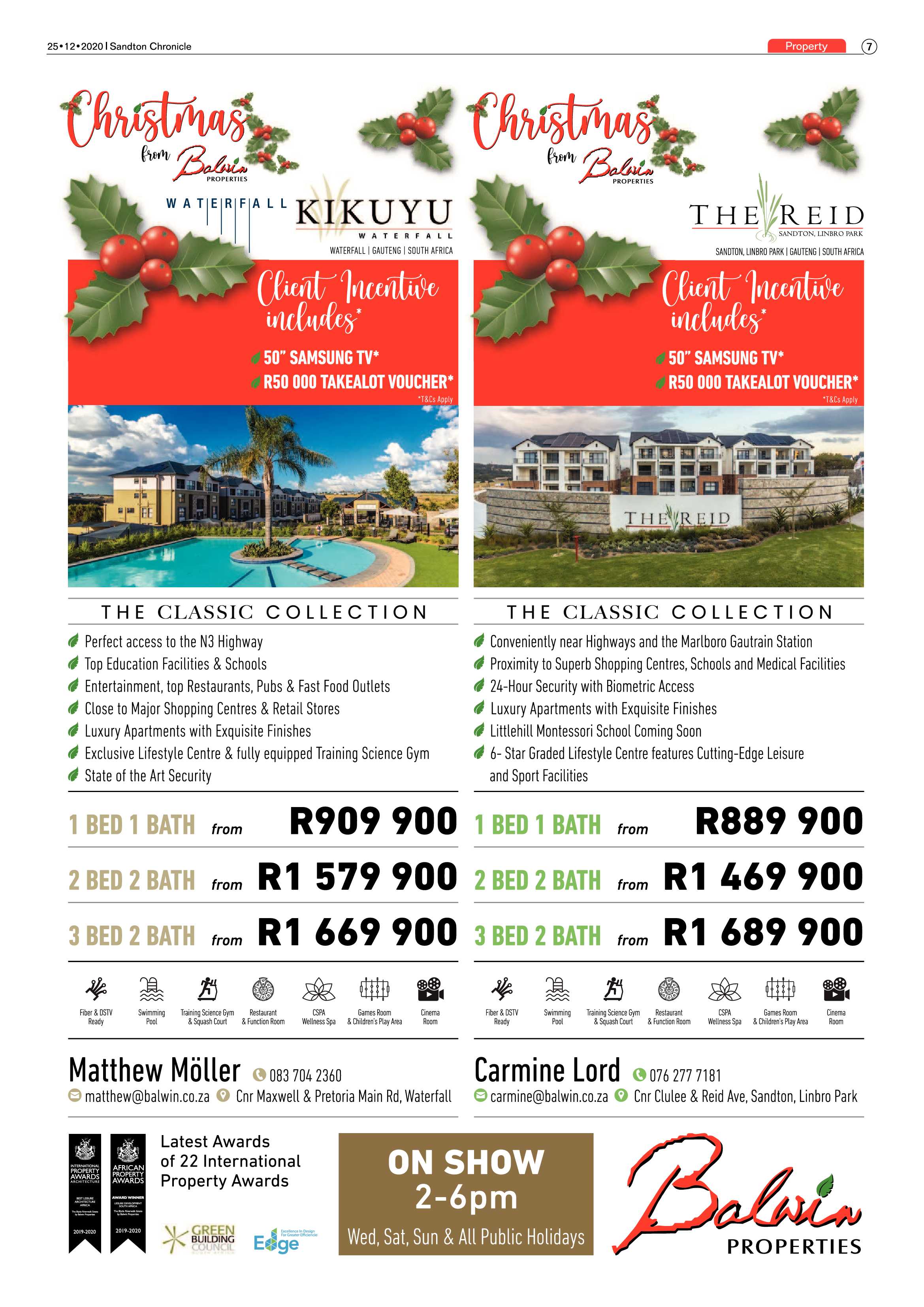 Sandton Chronicle 25 December 2020 page 7
