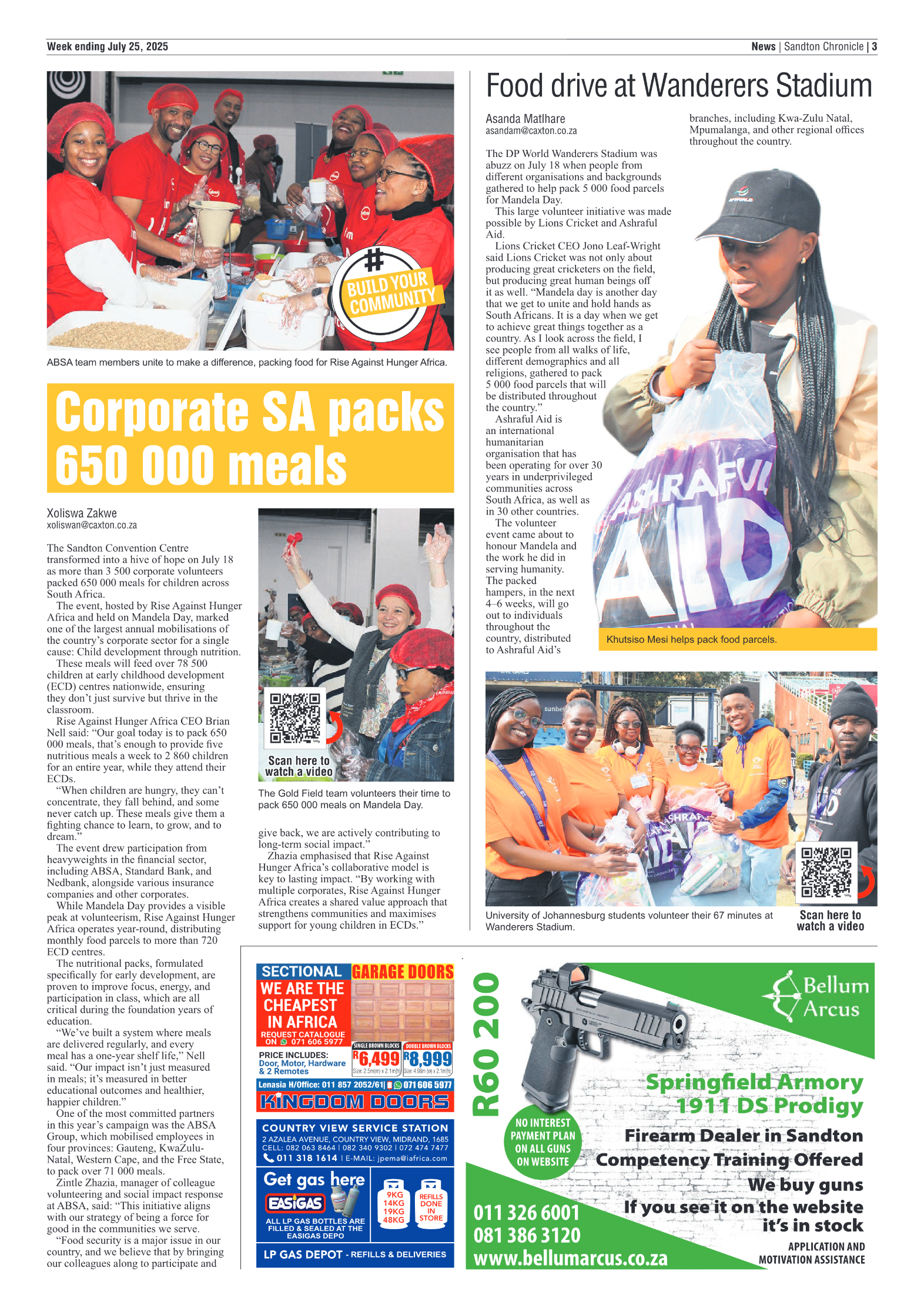 Sandton Chronicle 25 July 2025 page 3