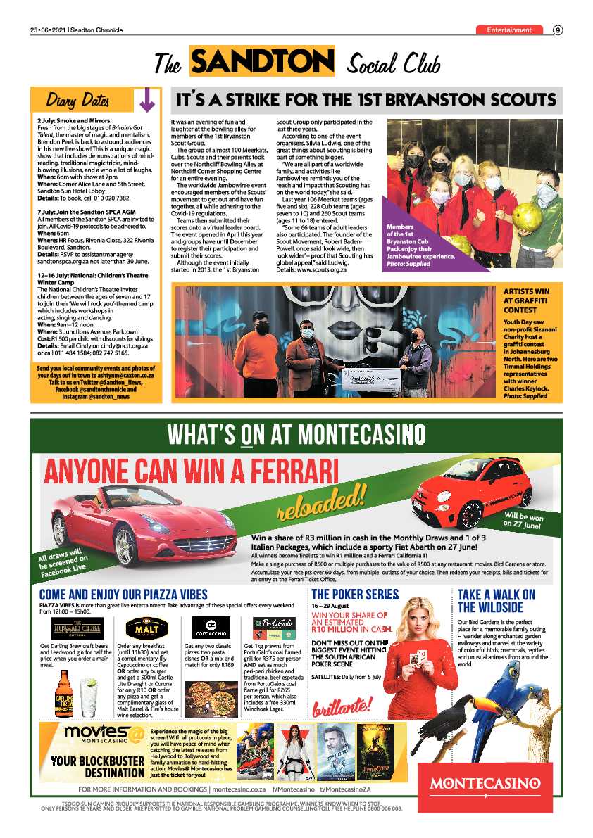 Sandton Chronicle  25 June 2021 page 9