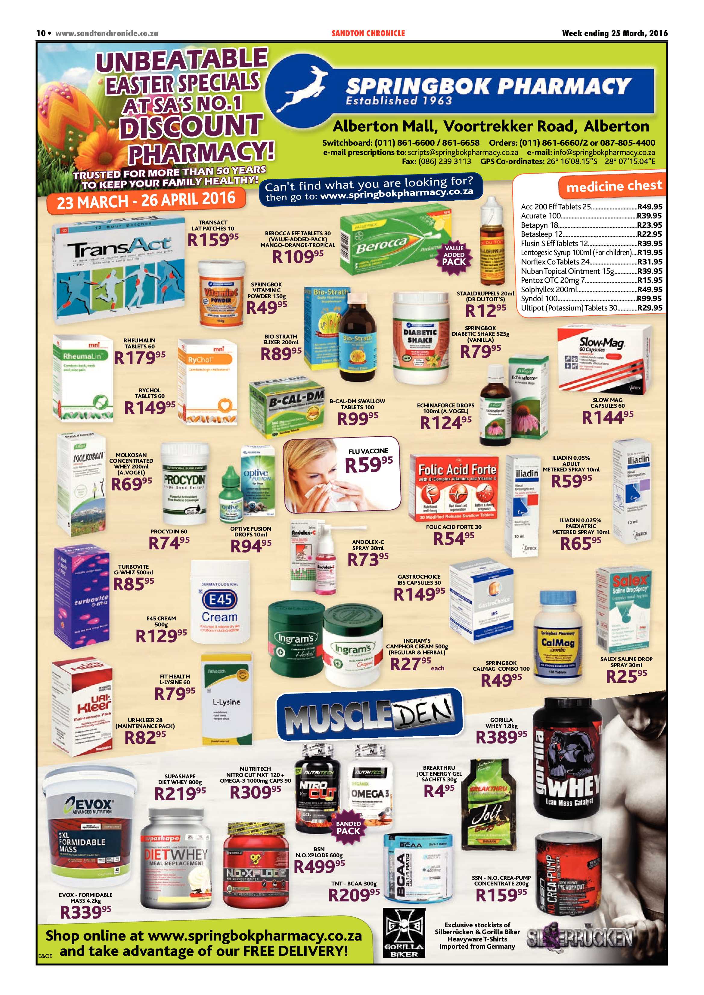 Sandton Chronicle 25 March 2016 page 10