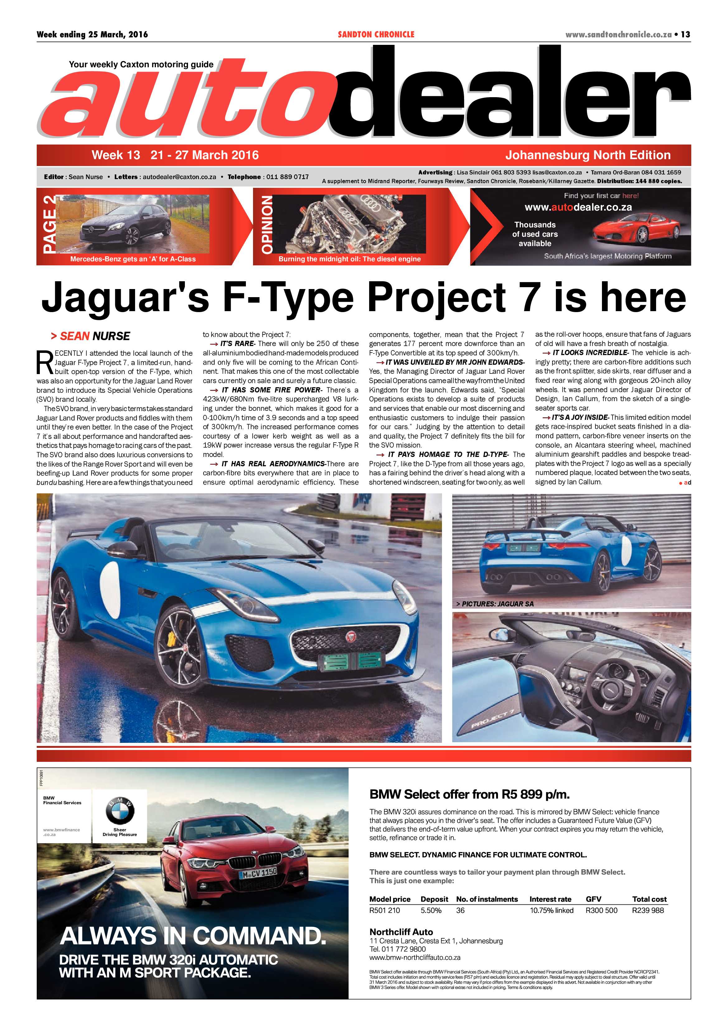 Sandton Chronicle 25 March 2016 page 13