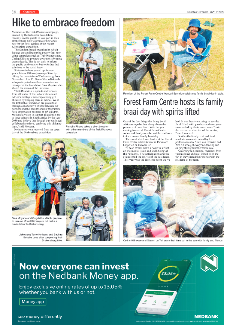 Sandton Chronicle 25 Nov 2022 page 10