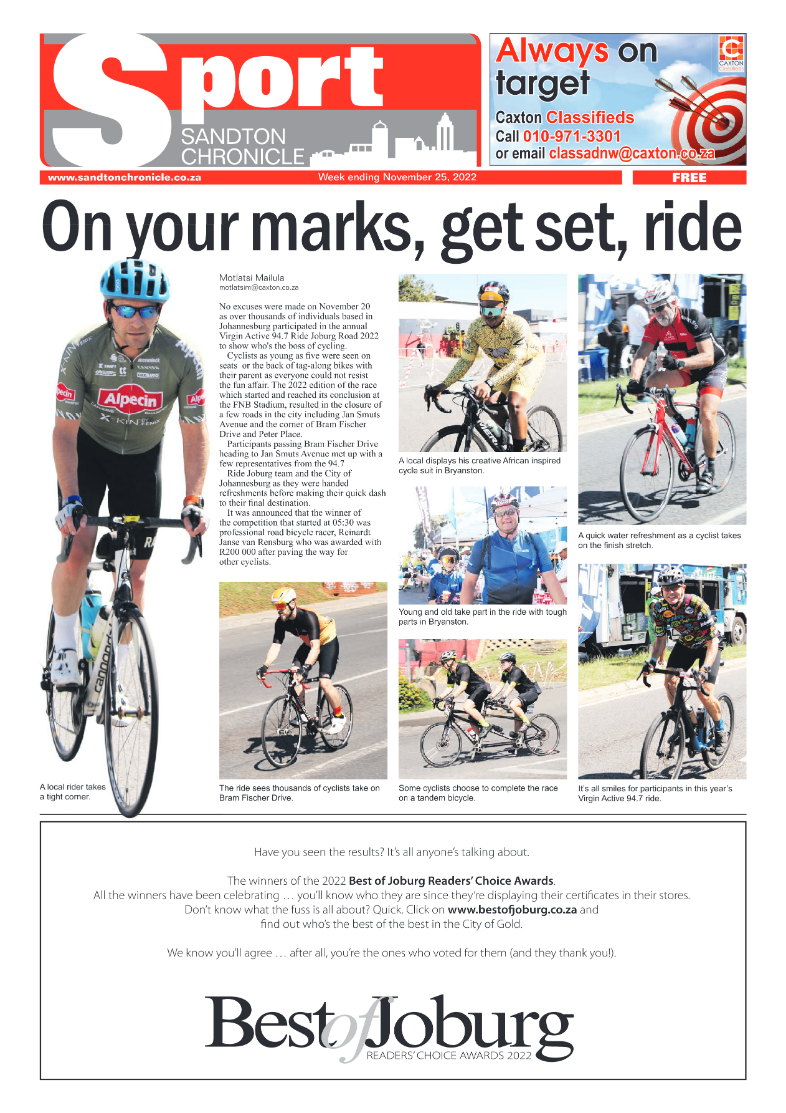 Sandton Chronicle 25 Nov 2022 page 32