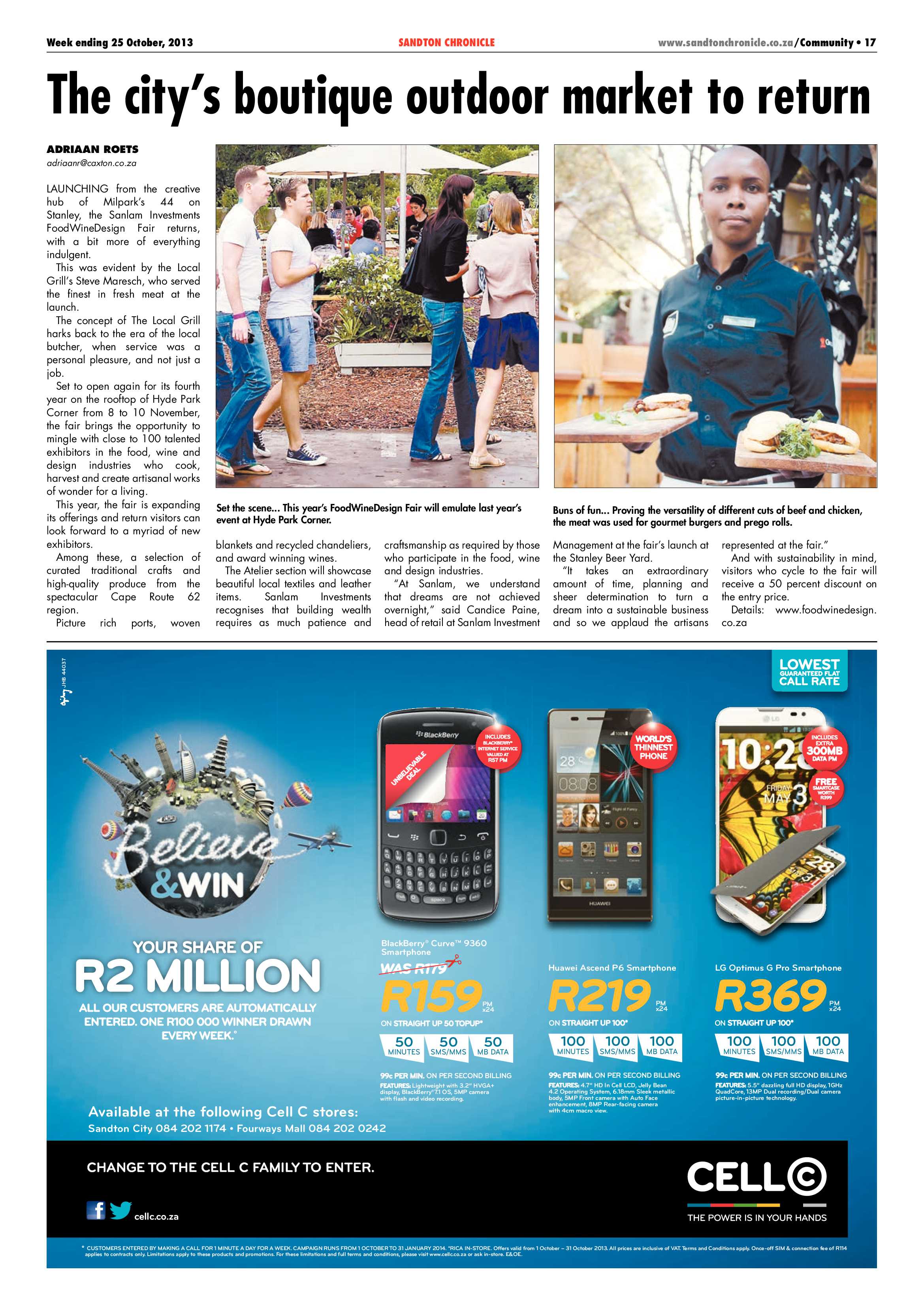 Sandton Chronicle 25 October 2013 page 17