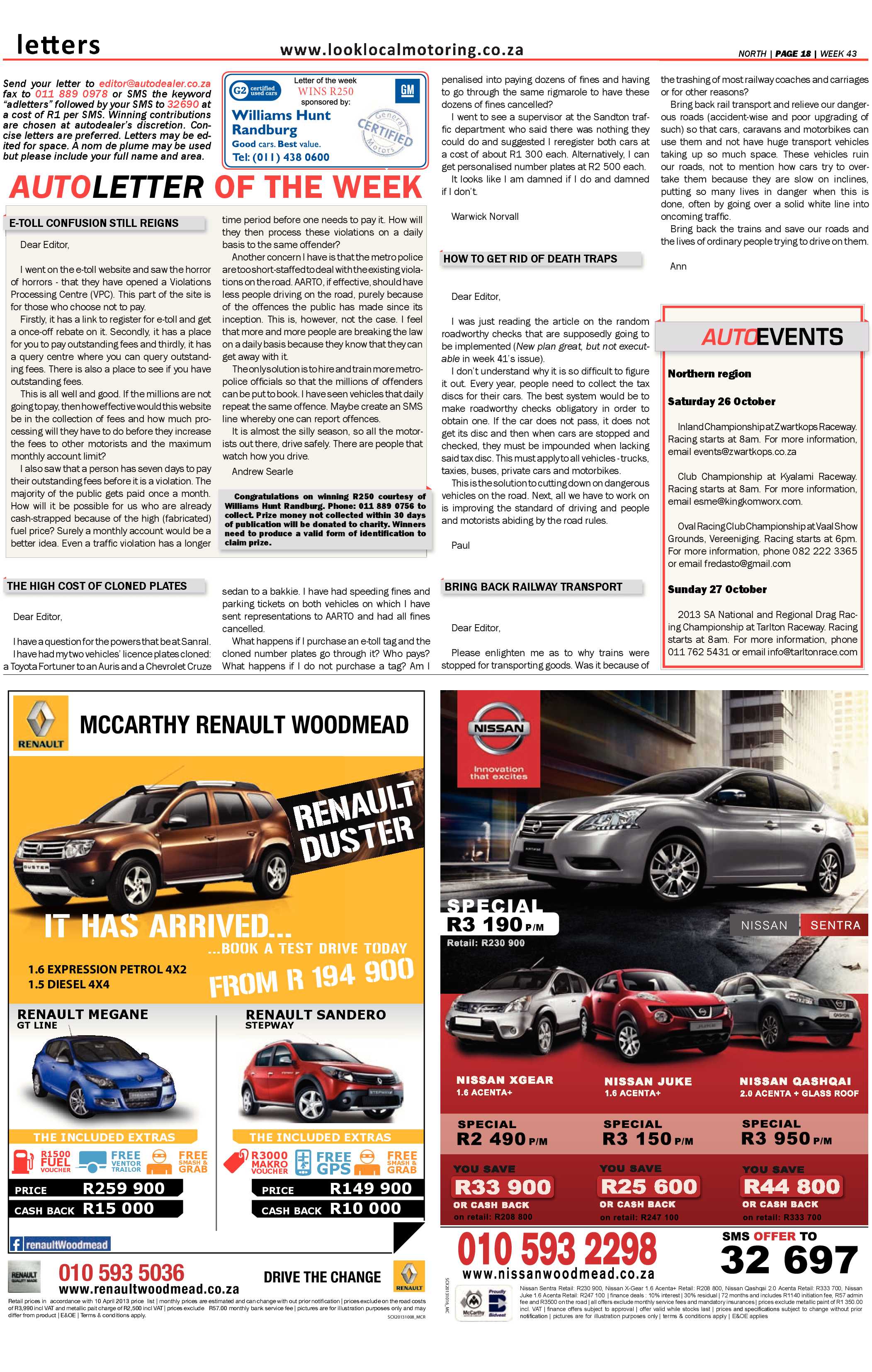 Sandton Chronicle 25 October 2013 page 40