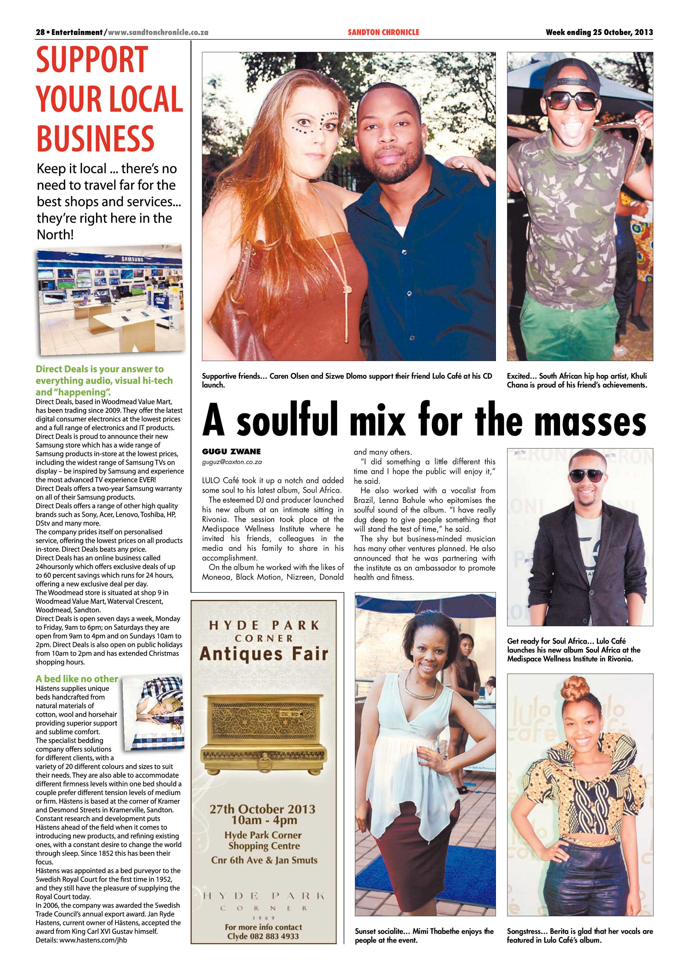 Sandton Chronicle 25 October 2013 page 48