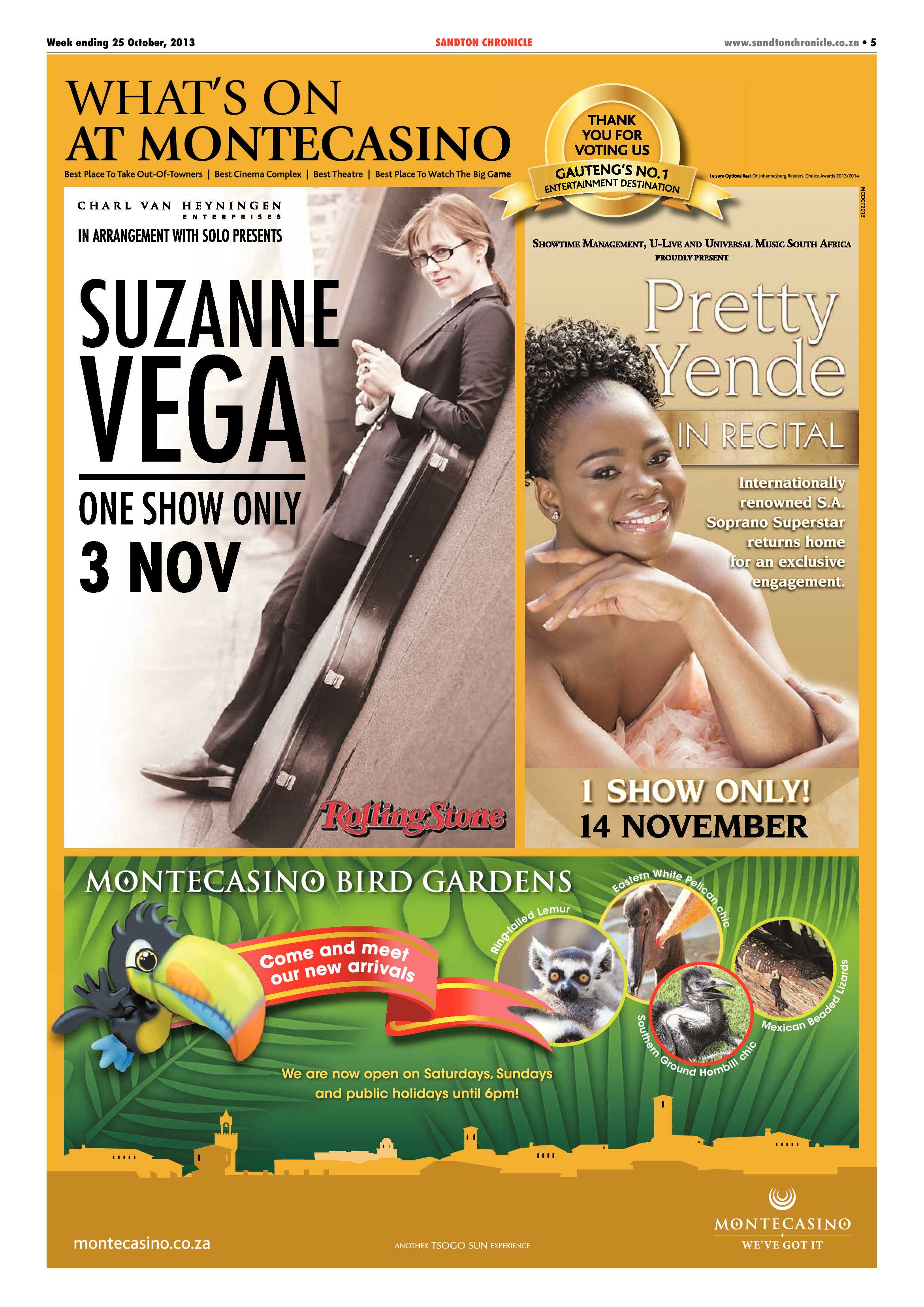 Sandton Chronicle 25 October 2013 page 5