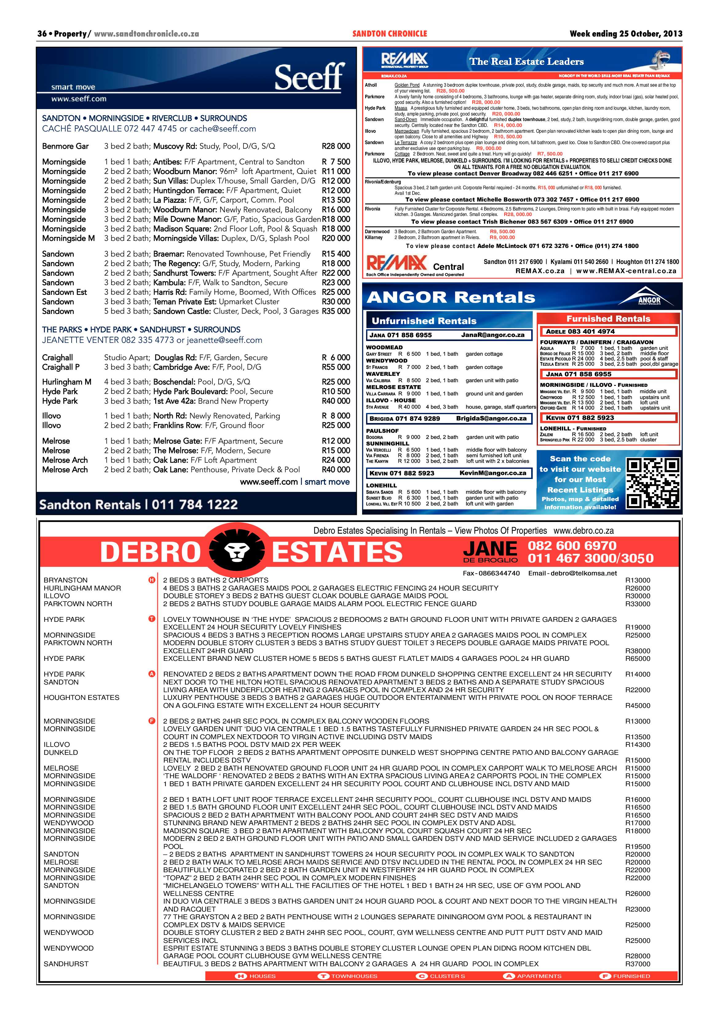 Sandton Chronicle 25 October 2013 page 56