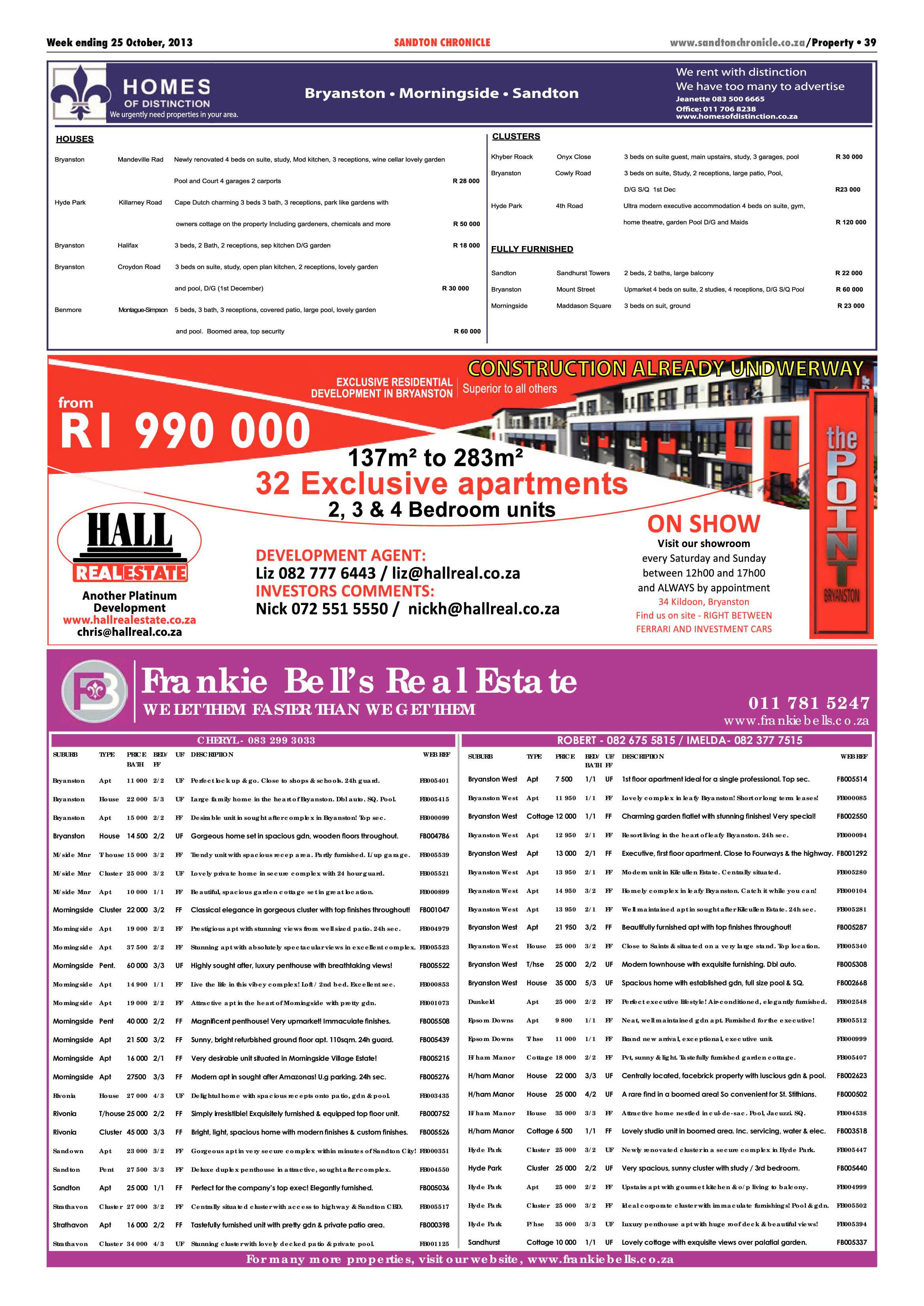 Sandton Chronicle 25 October 2013 page 59