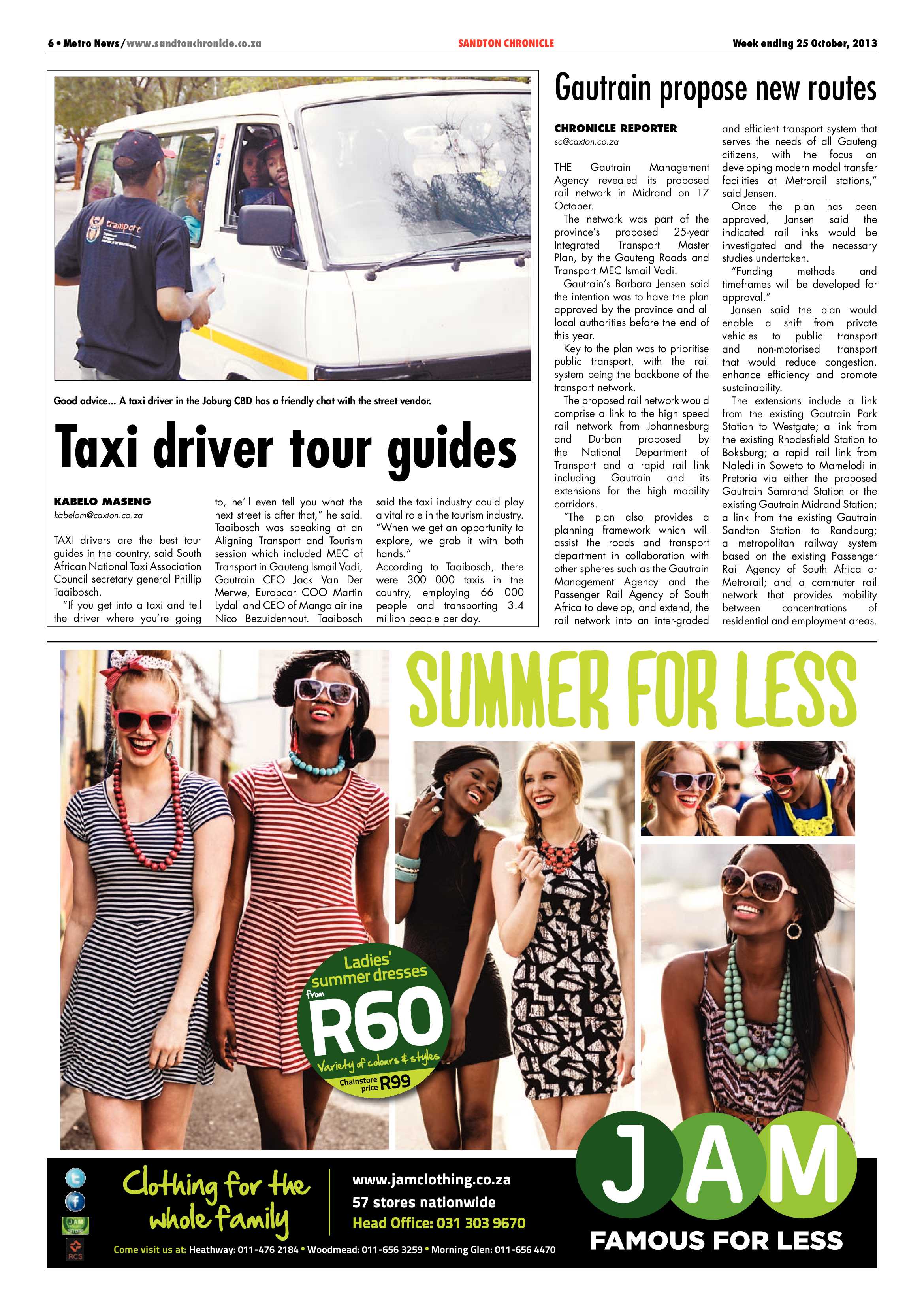 Sandton Chronicle 25 October 2013 page 6