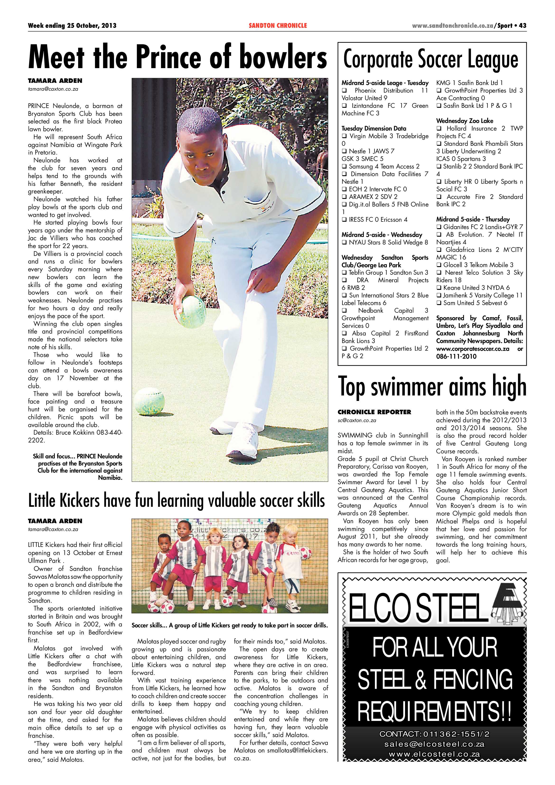 Sandton Chronicle 25 October 2013 page 63