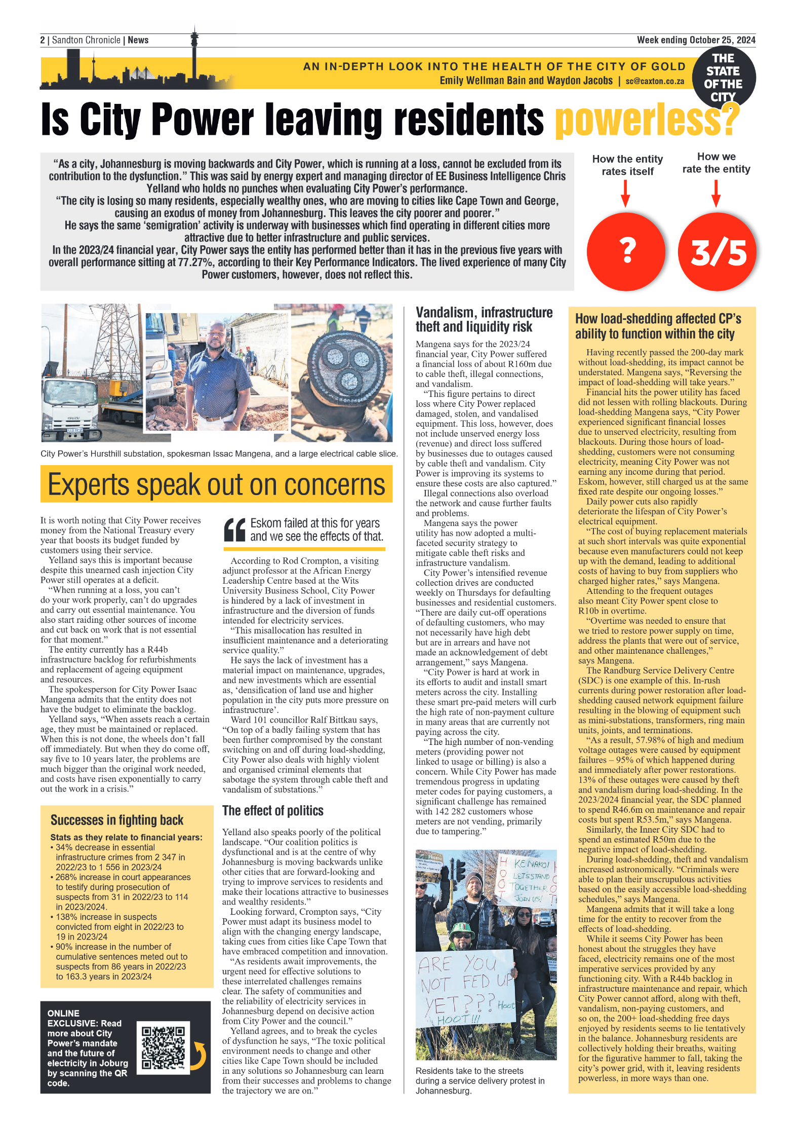 Sandton Chronicle 25 October 2024 page 2