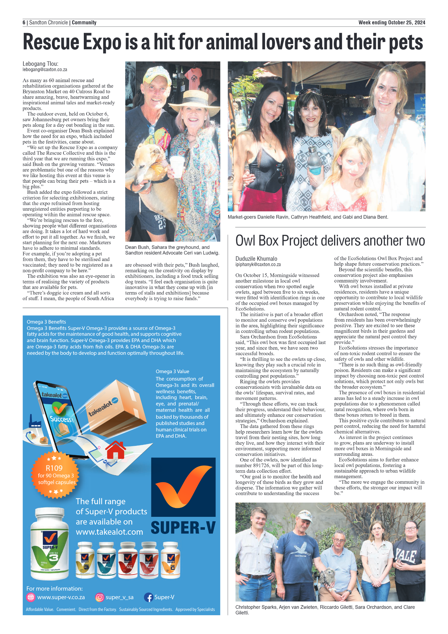 Sandton Chronicle 25 October 2024 page 6