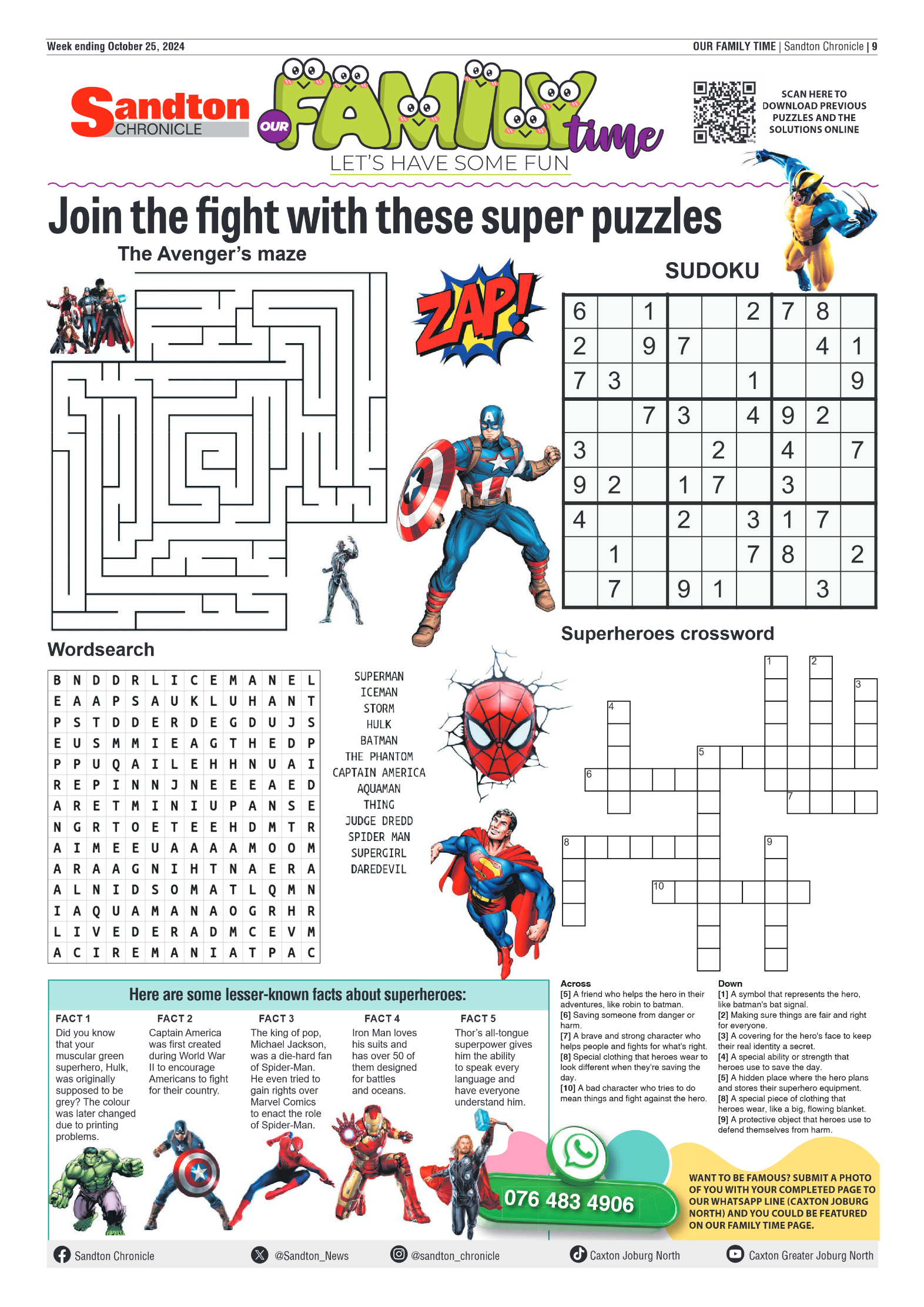 Sandton Chronicle 25 October 2024 page 9