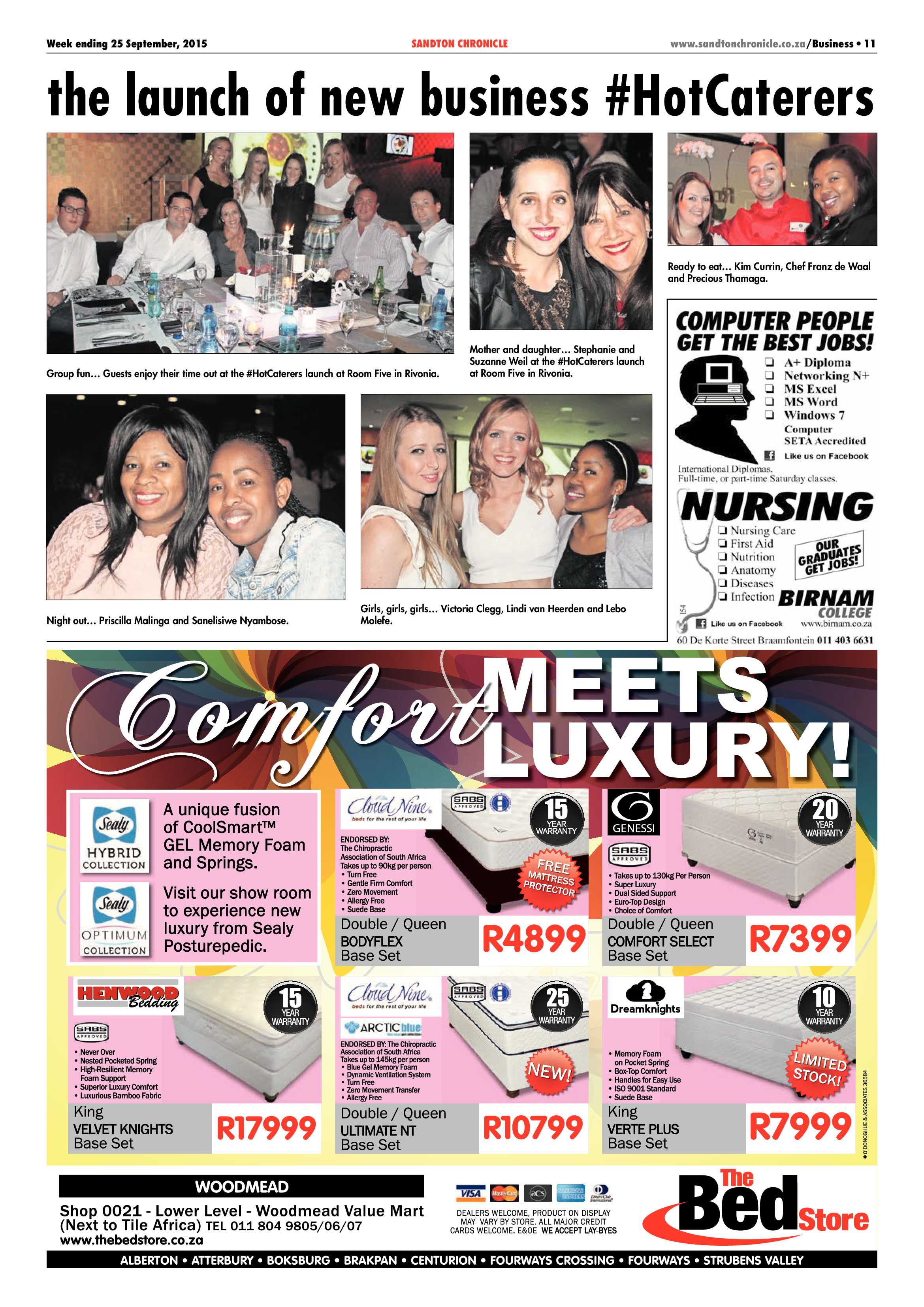 Sandton Chronicle 25 September 2015 page 11