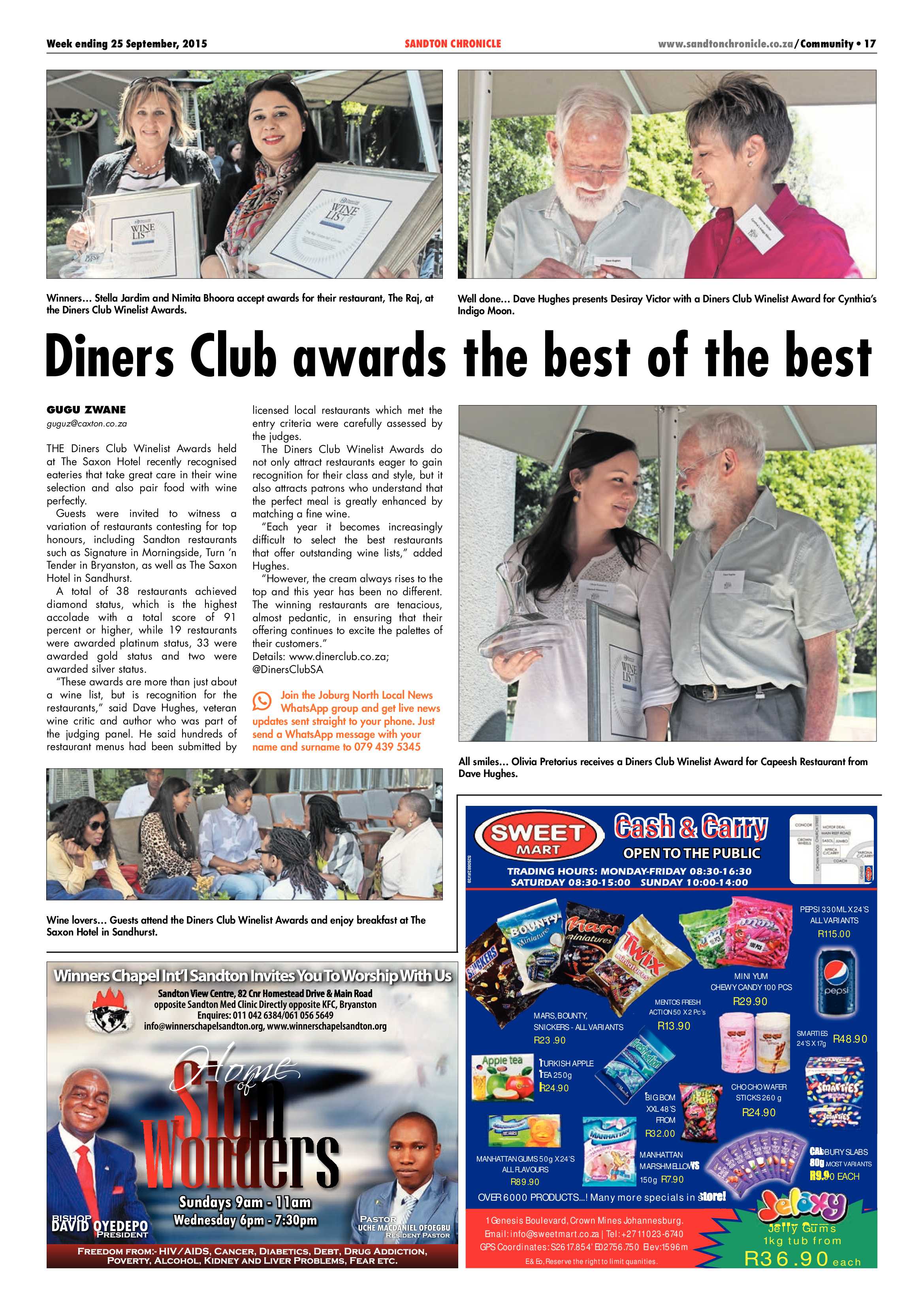 Sandton Chronicle 25 September 2015 page 25