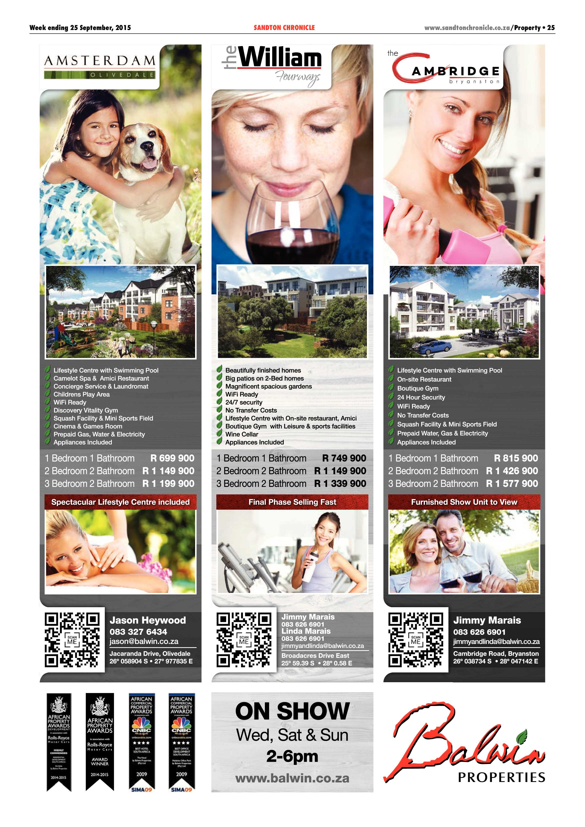 Sandton Chronicle 25 September 2015 page 33