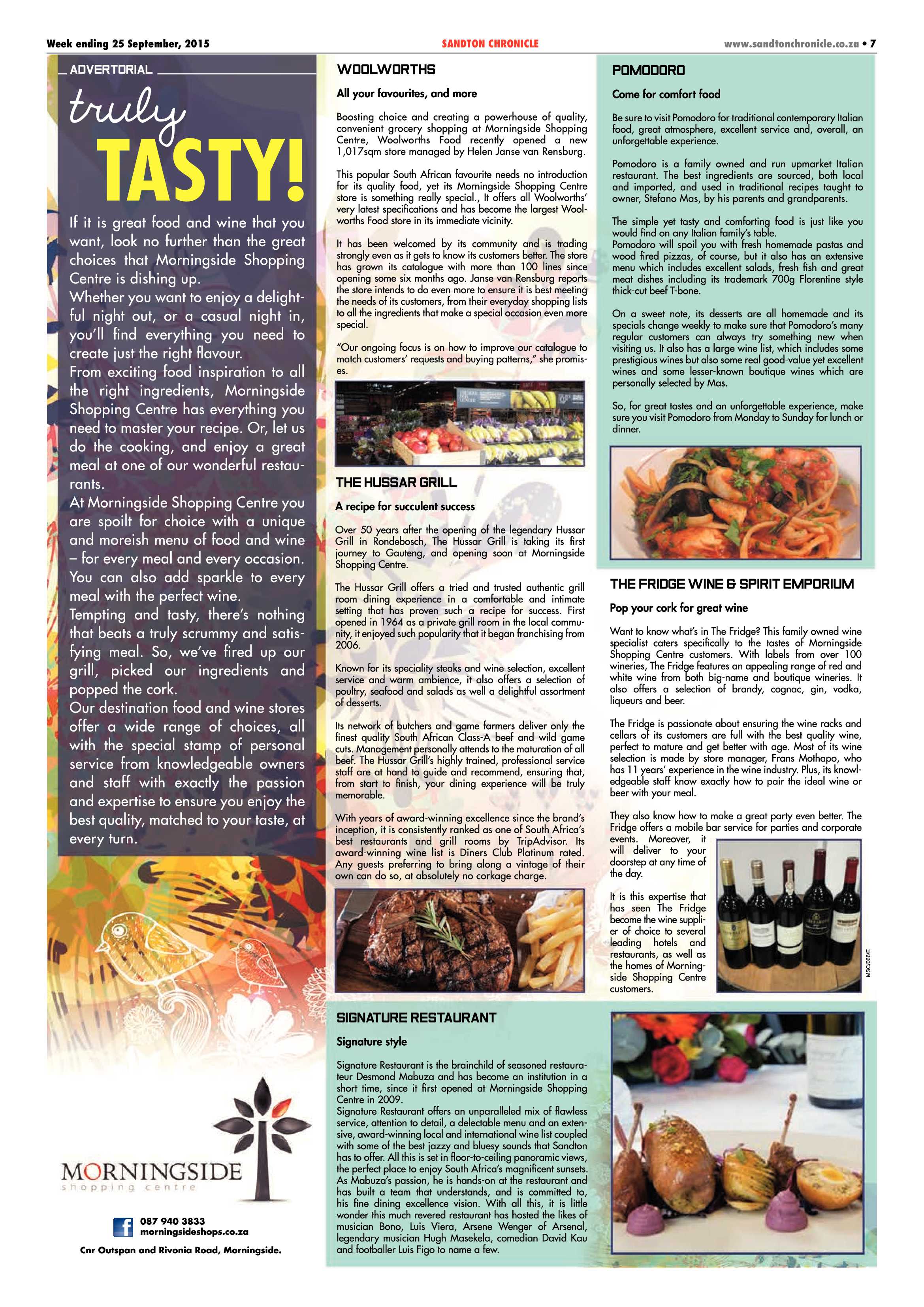 Sandton Chronicle 25 September 2015 page 7