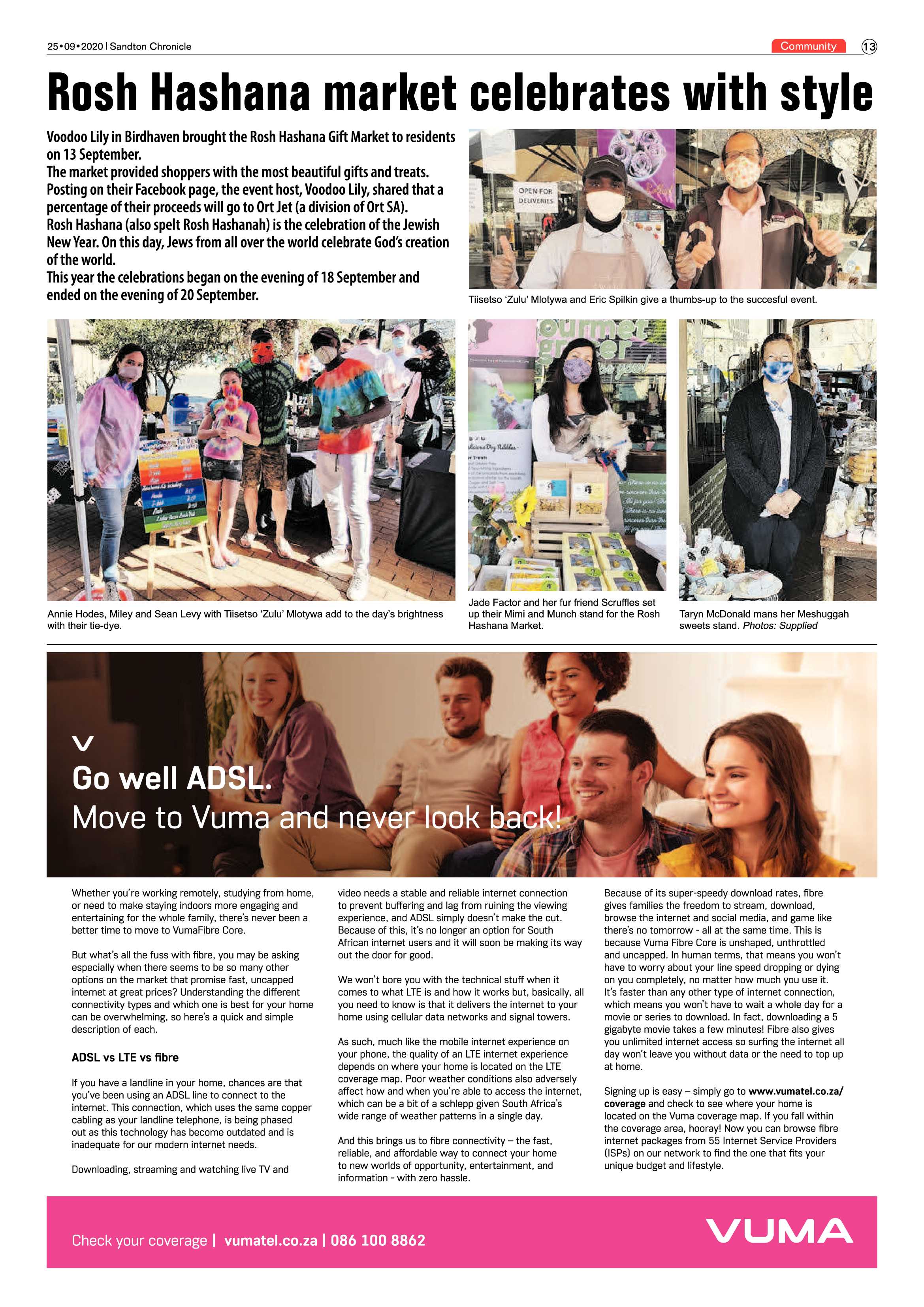 Sandton Chronicle 25 September 2020 page 13