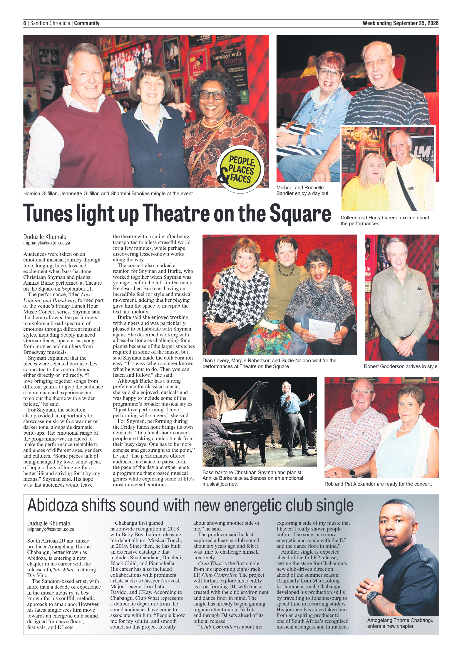 Sandton Chronicle 25 September 2026 page 6