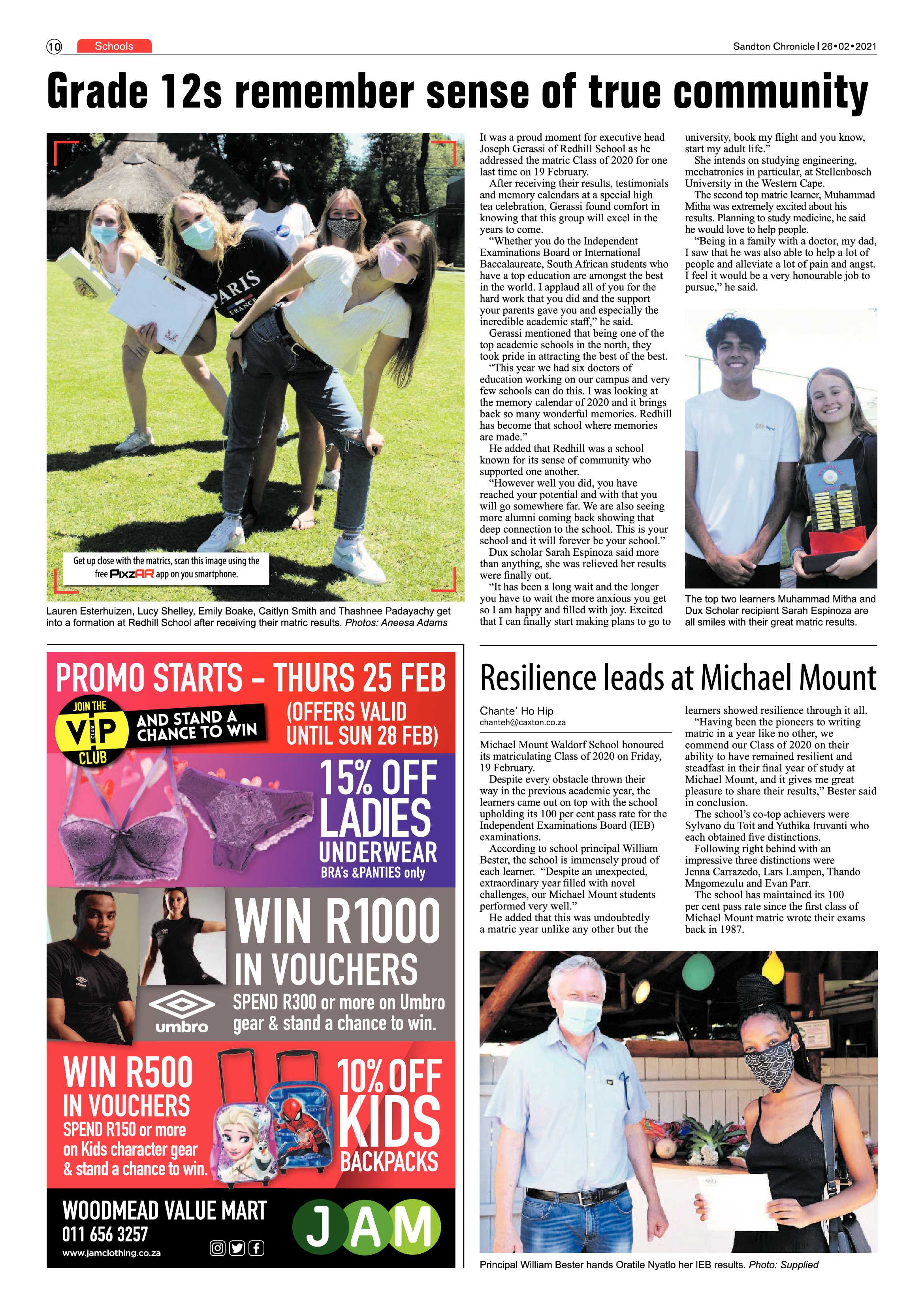 Sandton Chronicle 26 February 2021 page 10