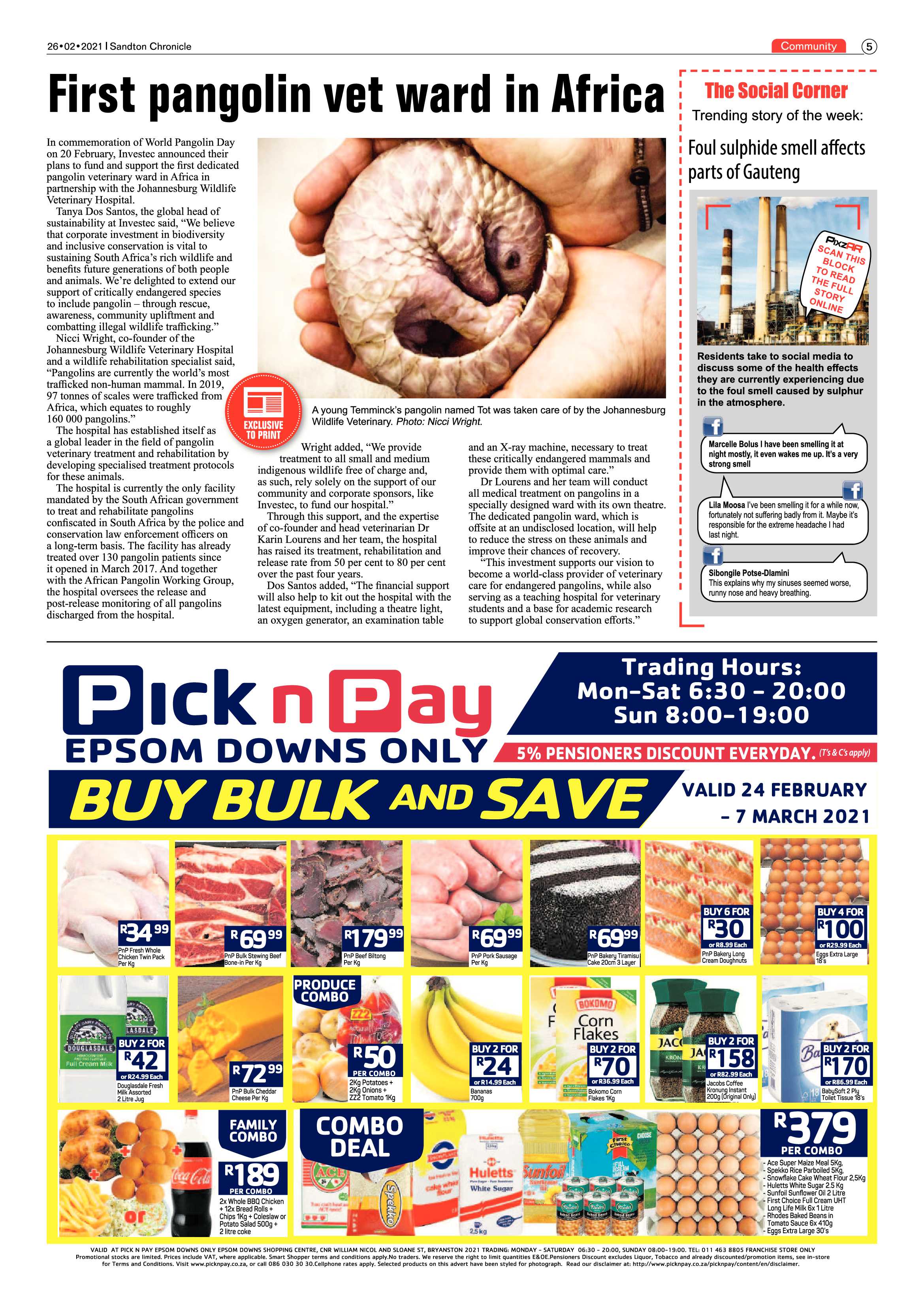 Sandton Chronicle 26 February 2021 page 5