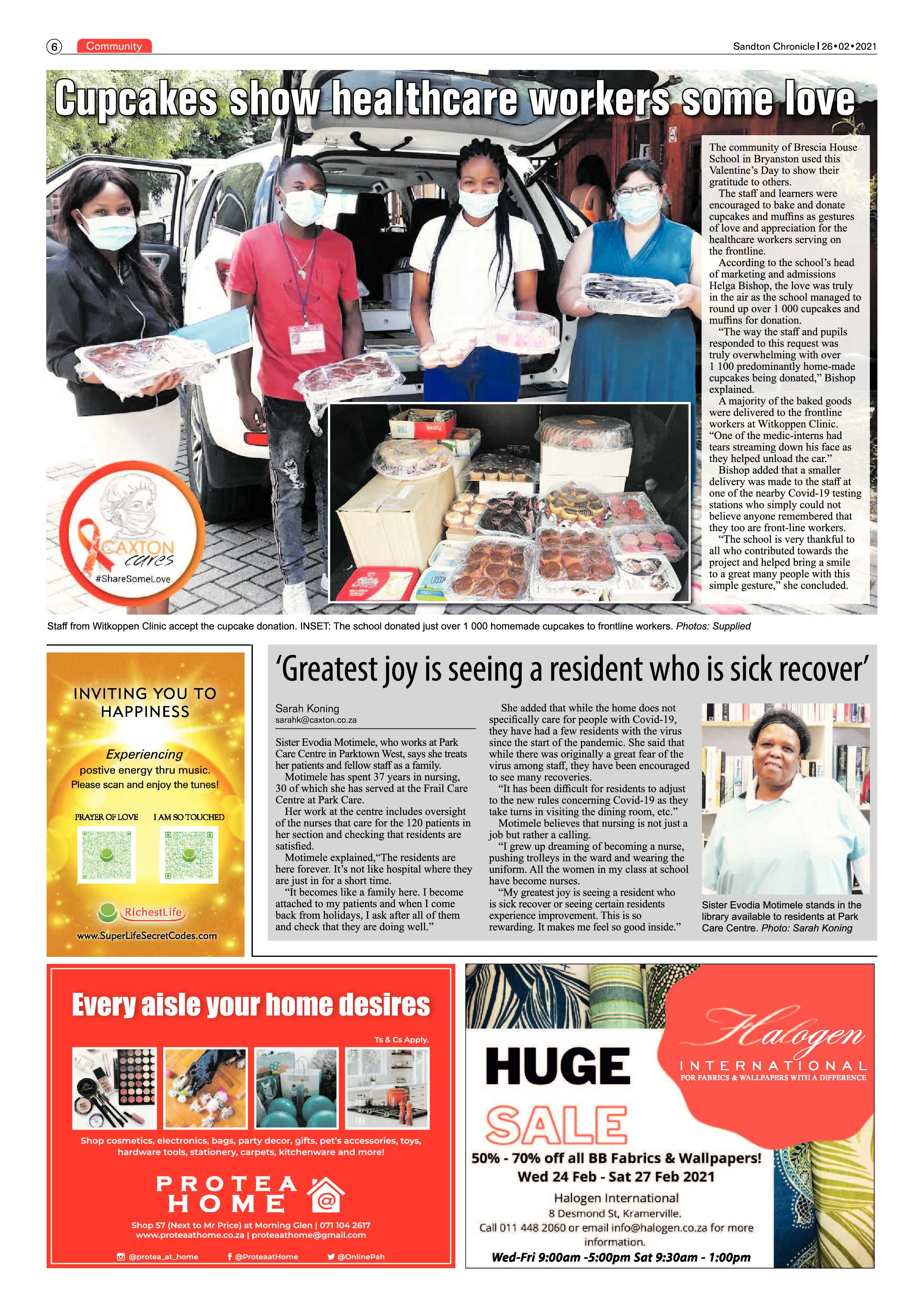 Sandton Chronicle 26 February 2021 page 6