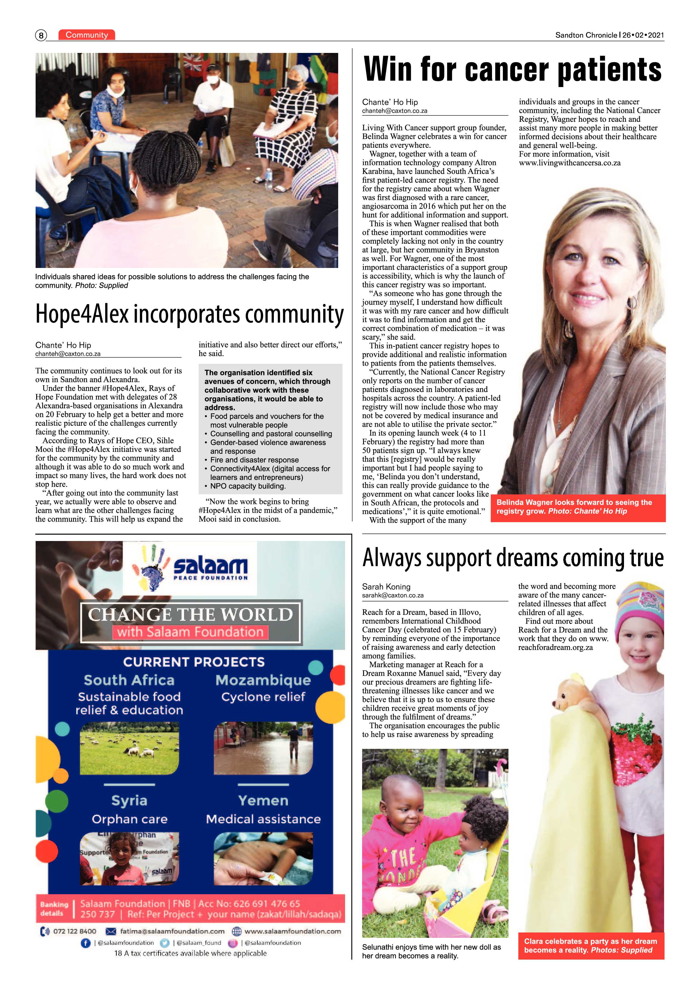 Sandton Chronicle 26 February 2021 page 8