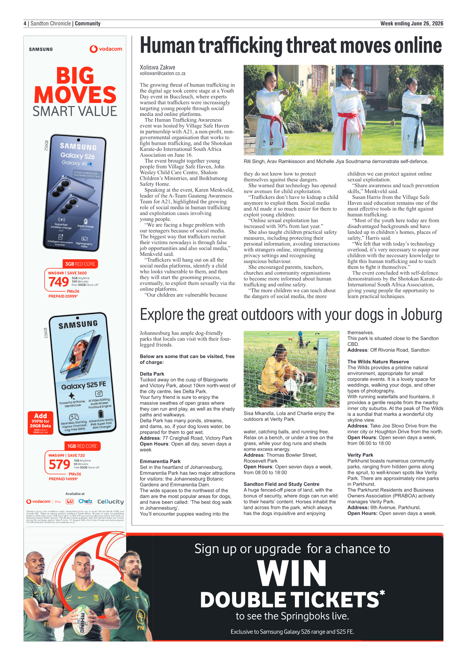 Sandton Chronicle 26 June 2026 page 4