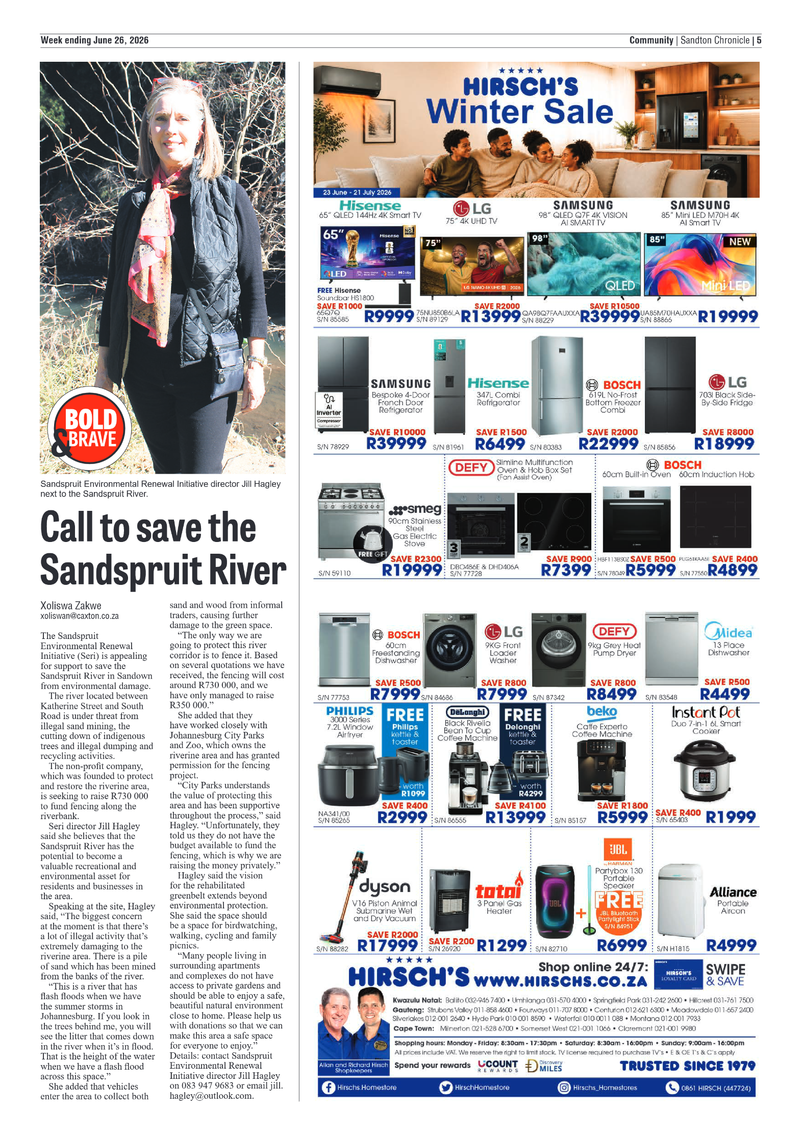 Sandton Chronicle 26 June 2026 page 5