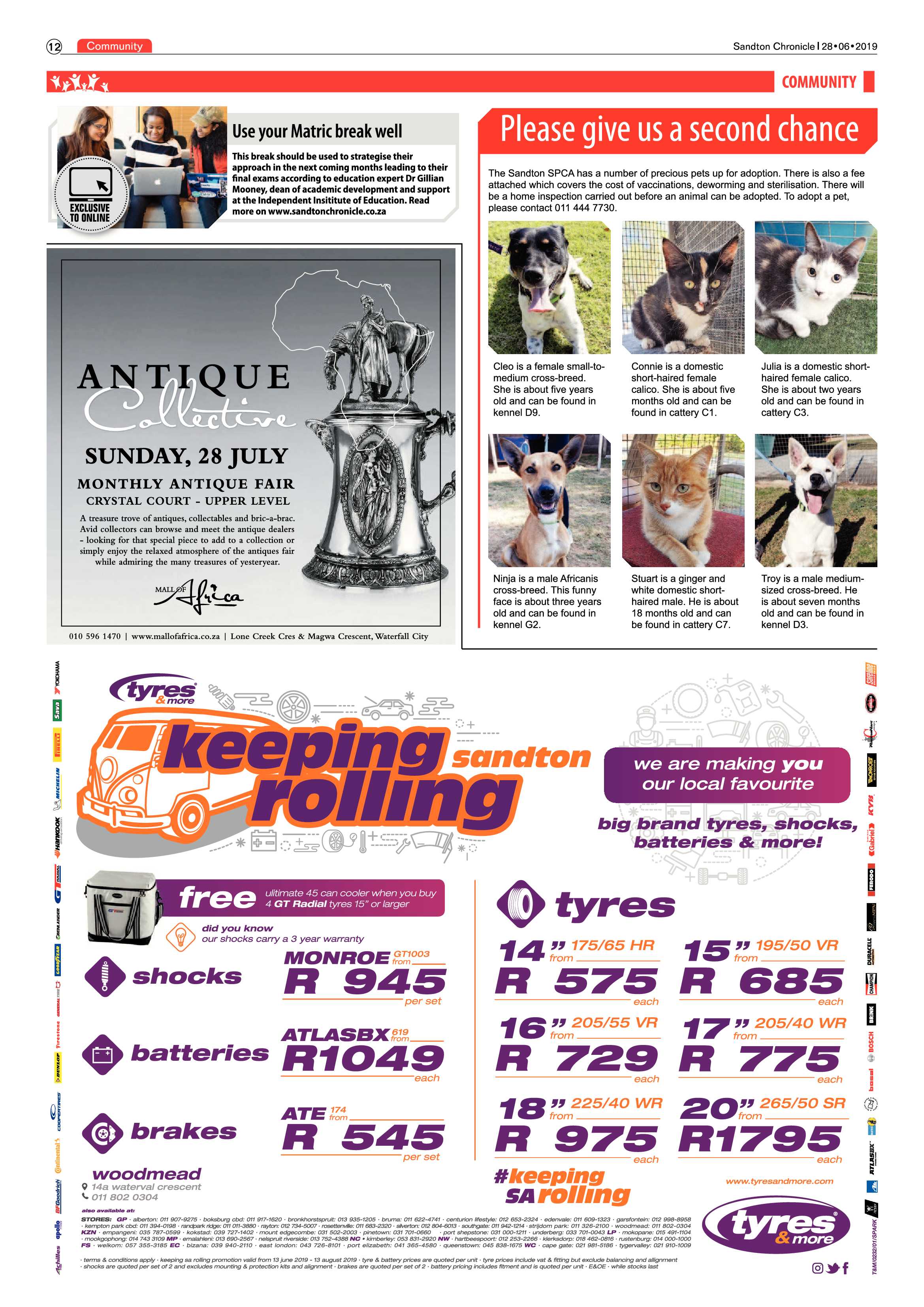 Sandton Chronicle 26 June, 2019 page 12